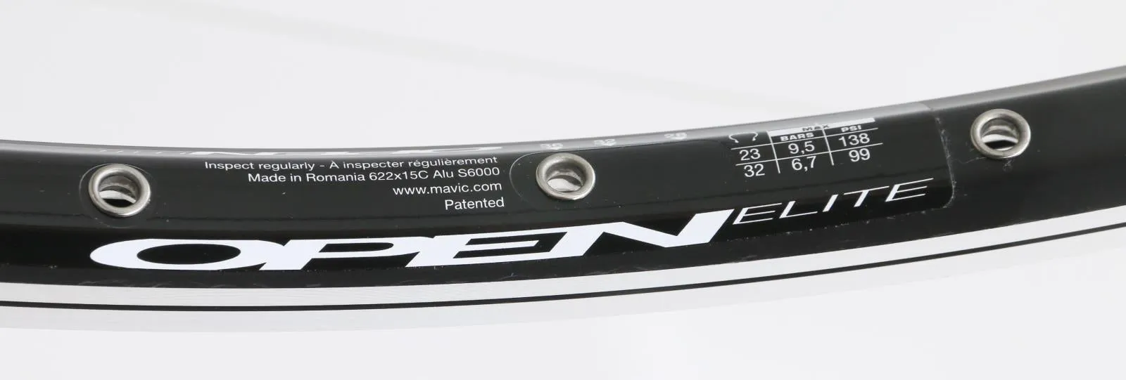 1 QTY Mavic 700c Open Elite 36 Hole 36h Aluminum Road Bike Rim Clincher NEW