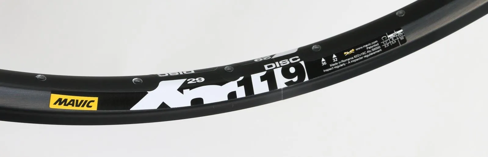 2 QTY 29er / 700c Mavic XM119 Disc 32 Hole MTB Bike Wheel Rims Black NEW