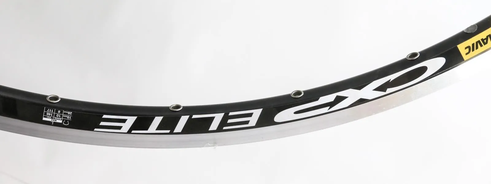 2 QTY Mavic CXP Elite 700c 28 Hole 28H Road Bike Rims Aluminum Black NEW