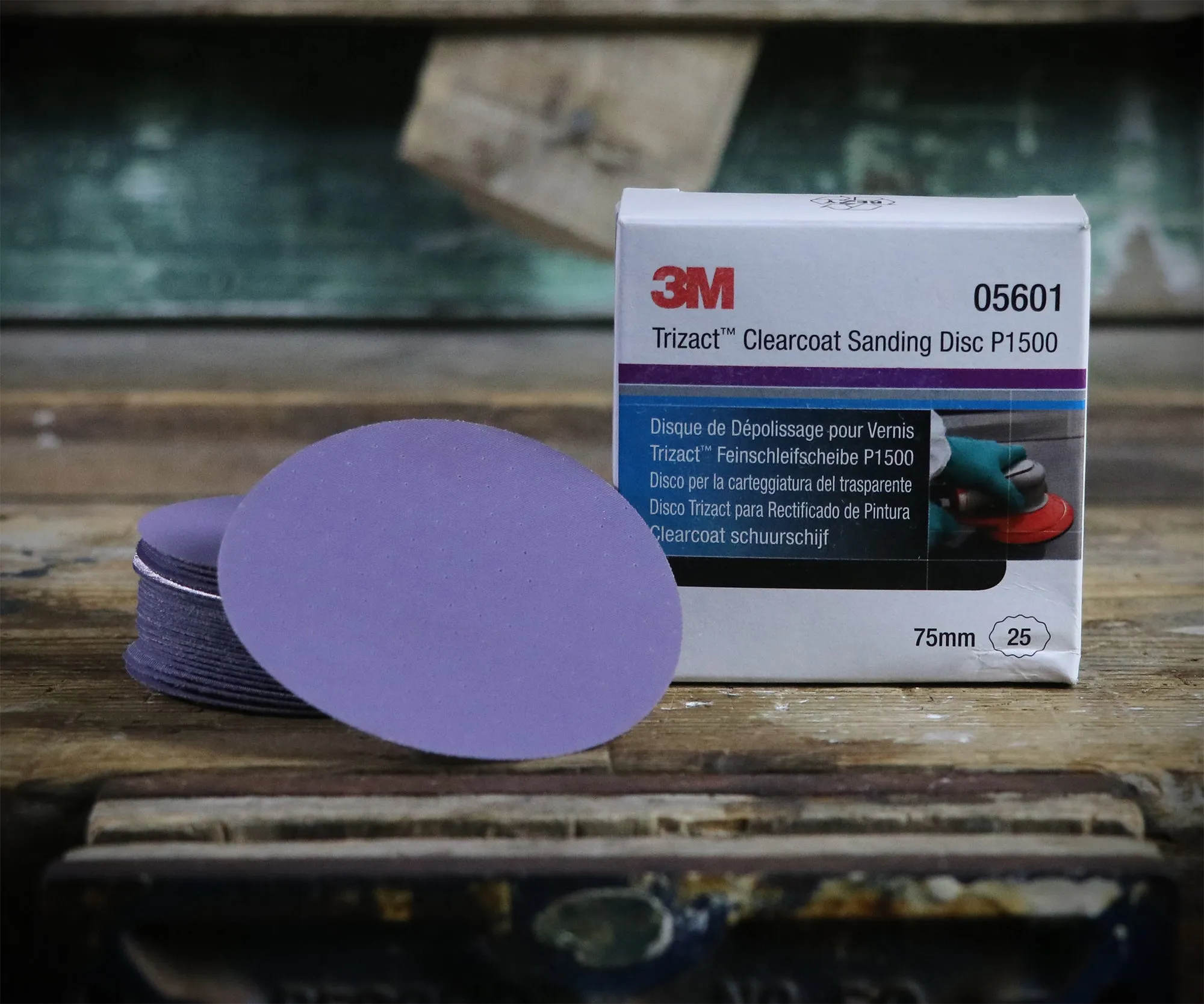 3M Hookit Trizact 1500 Disc (75mm)