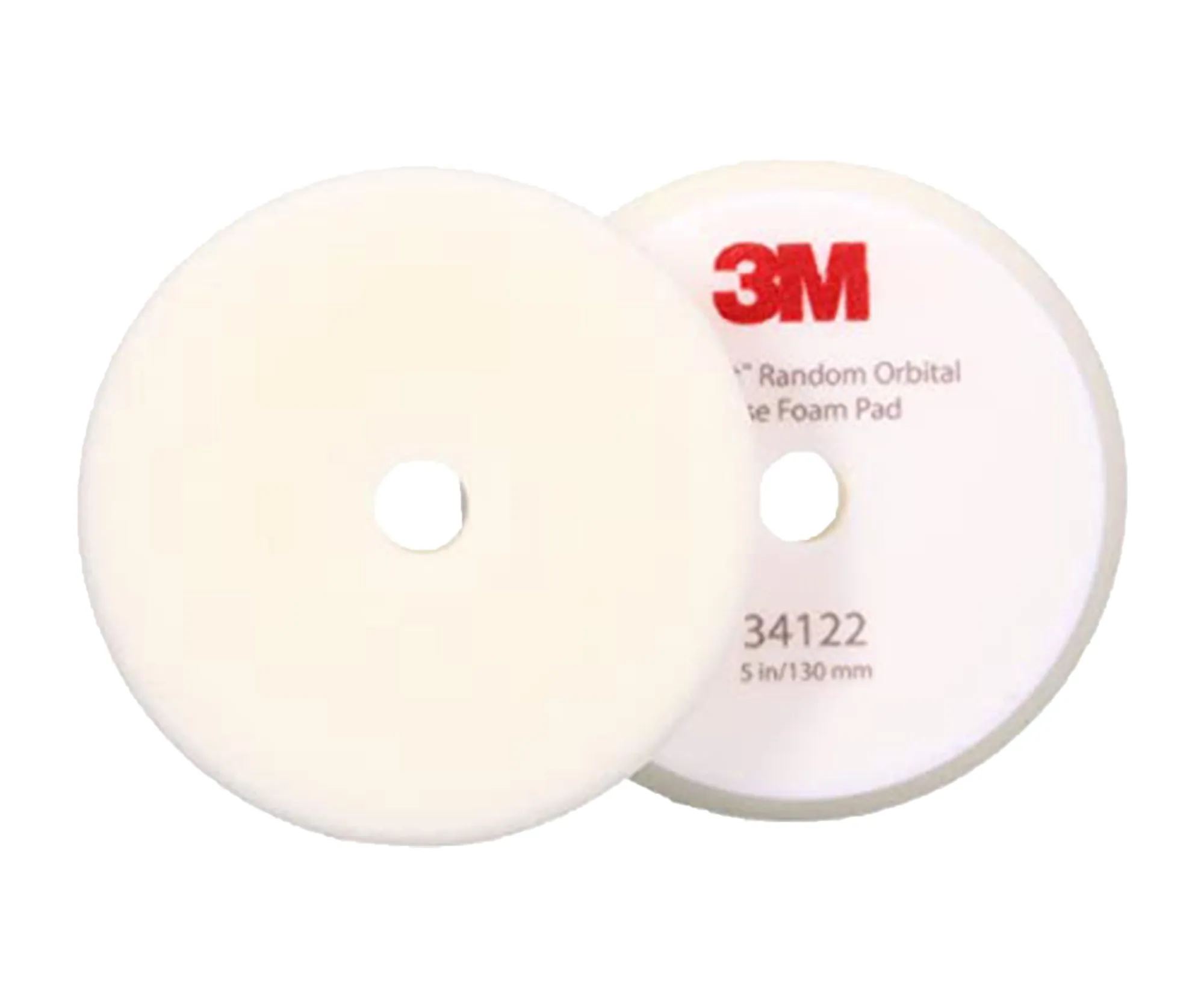 3M Perfect-It Random Orbital White Foam Compounding Pad
