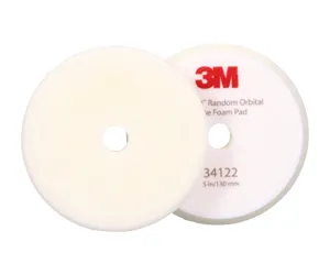 3M Perfect-It Random Orbital White Foam Compounding Pad