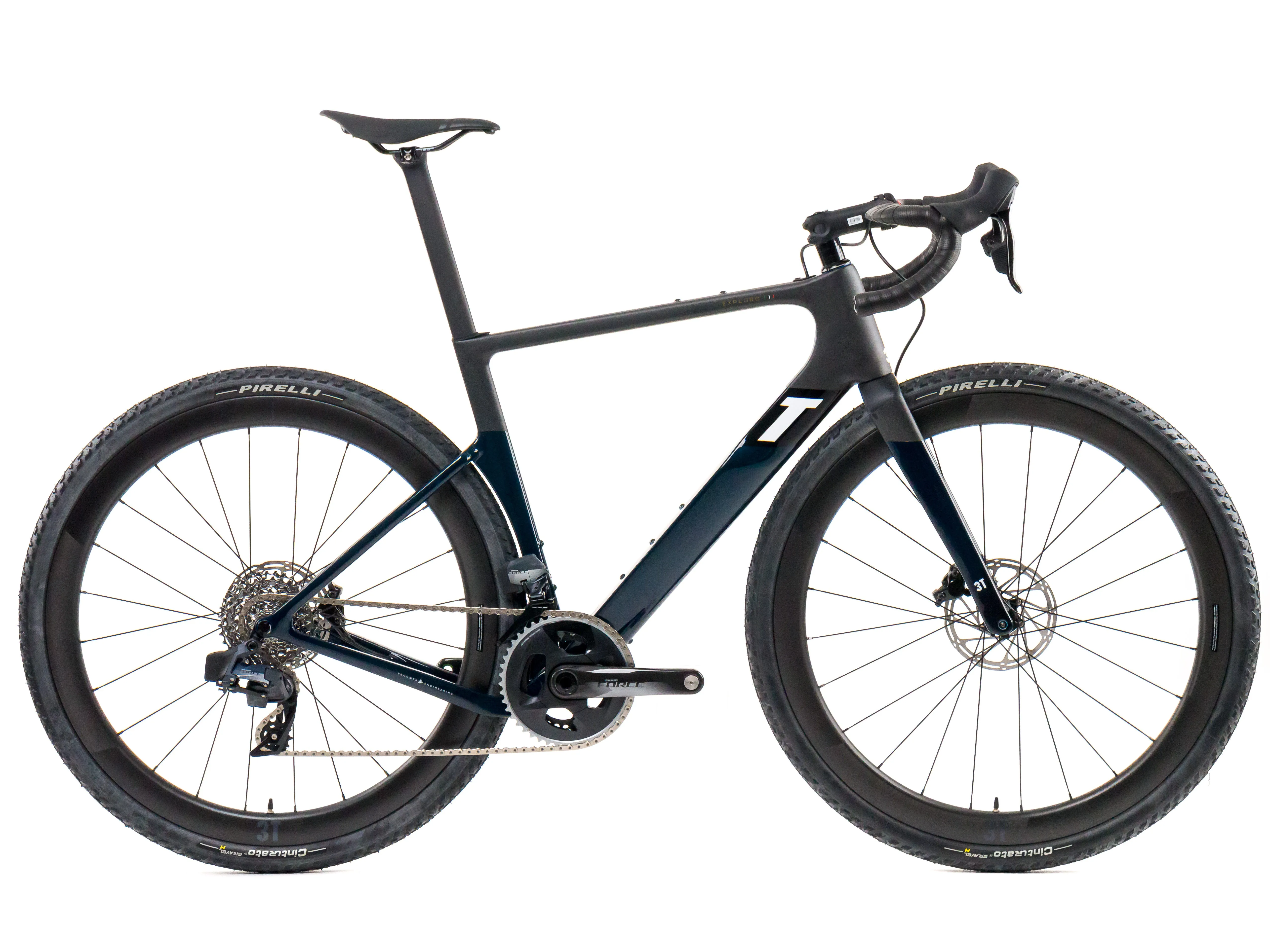3T Exploro Racemax Italia 2024 size 54 Sram Force eTap AXS 2x12sp