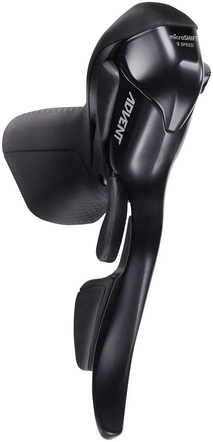ADVENT Right Drop Bar Shifter Lever - 9 Speed BLK ADVENT Compatible Only
