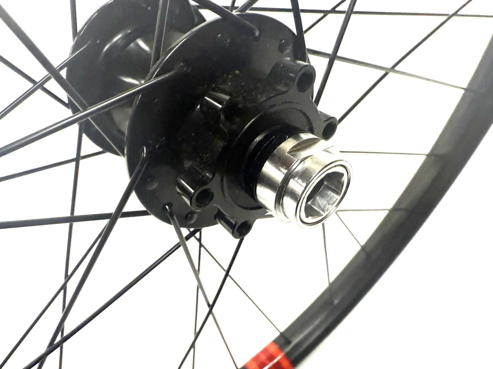 Alloy 27.5" Bike Disc Rear Wheelfits 11spd HG Cassette Thru Axle 12mm 142m