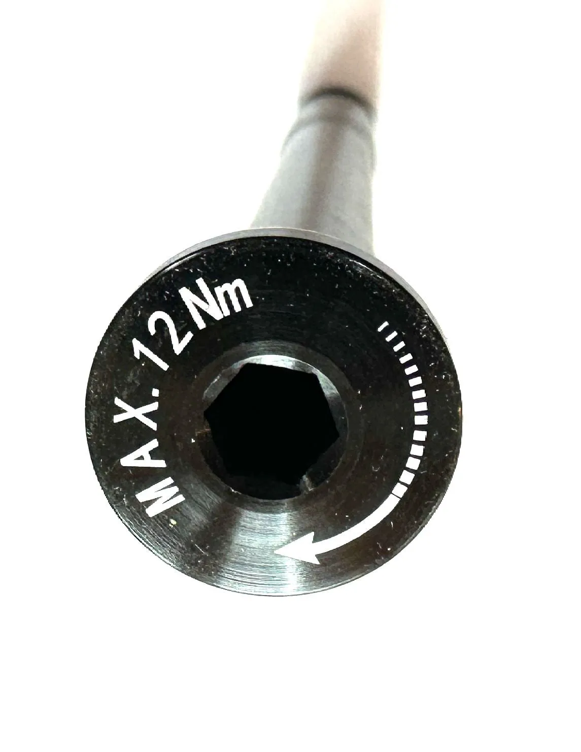 Alloy Bike Front 122mm Thru Axle 12mm x 122mm. M12*P1.5*L14 NEW
