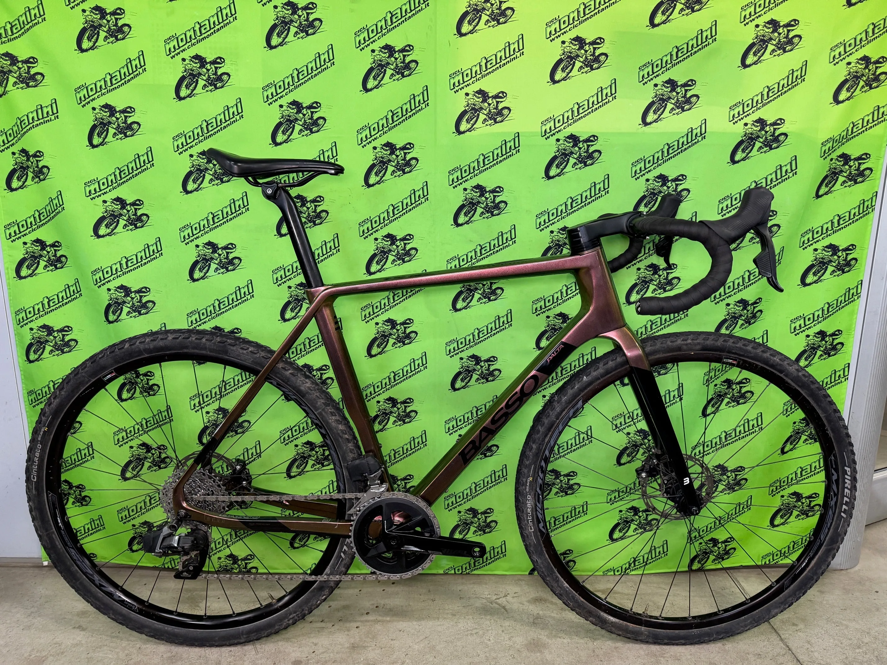 Basso Palta 2024 - Sram Rival eTap AXS 2x12sp - Microtech MX25