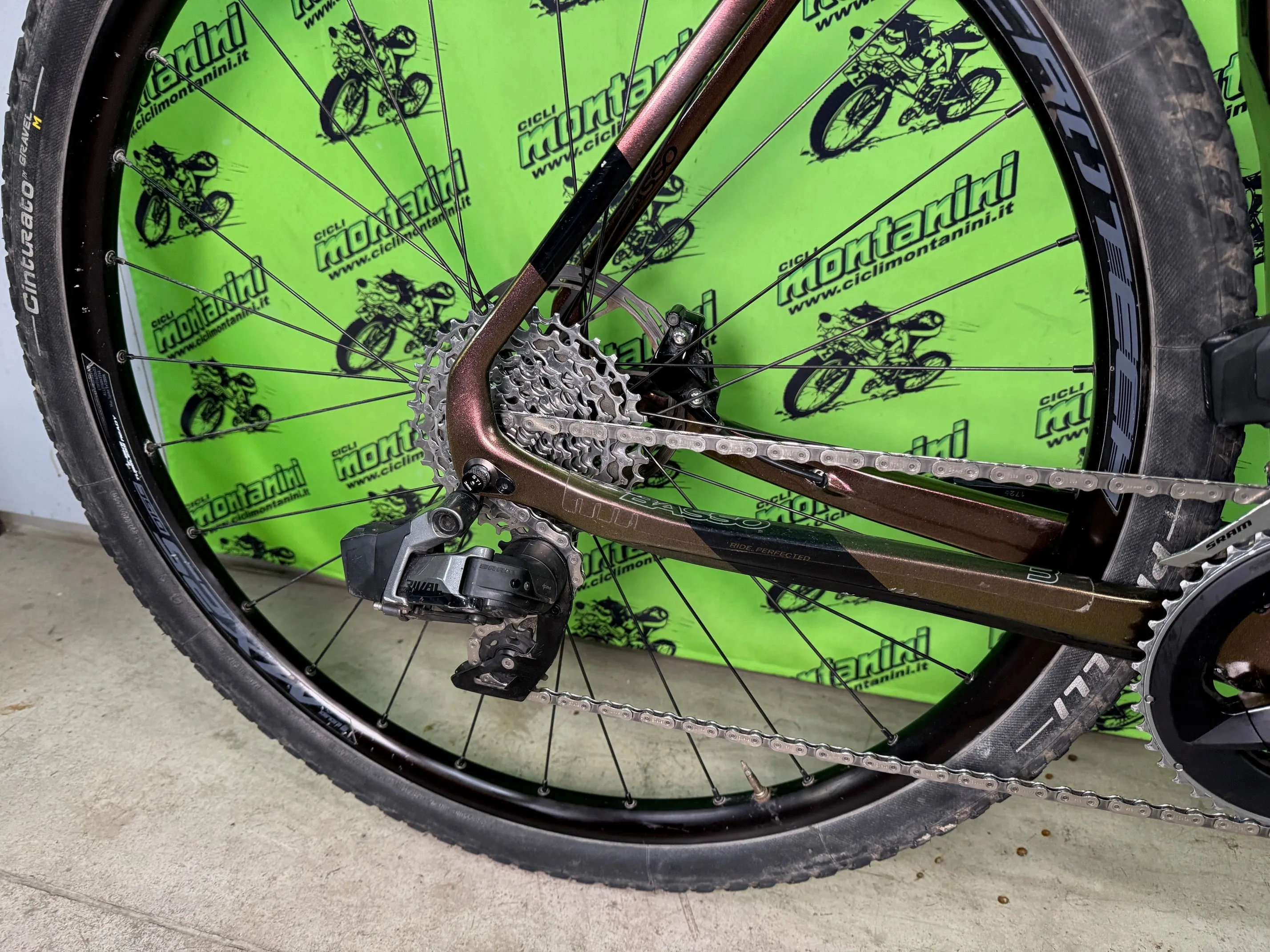 Basso Palta 2024 - Sram Rival eTap AXS 2x12sp - Microtech MX25