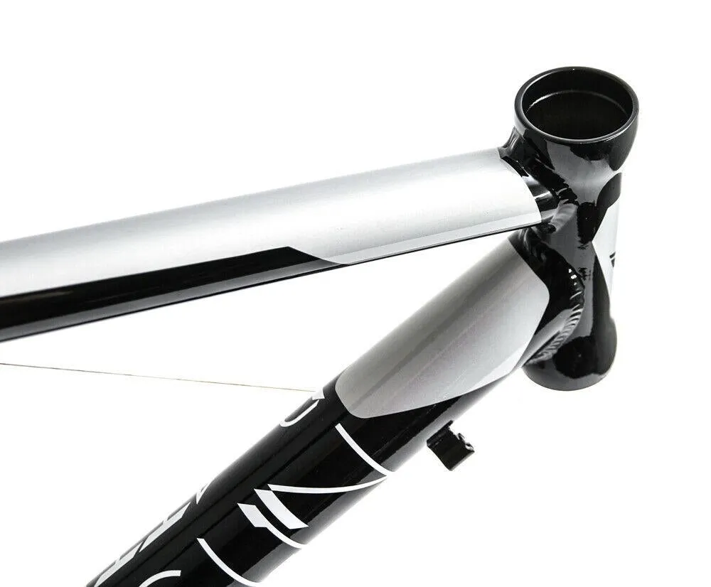 Battaglin Speed 700c LG 54cm Aluminum Road Bike Frame Black / White NEW