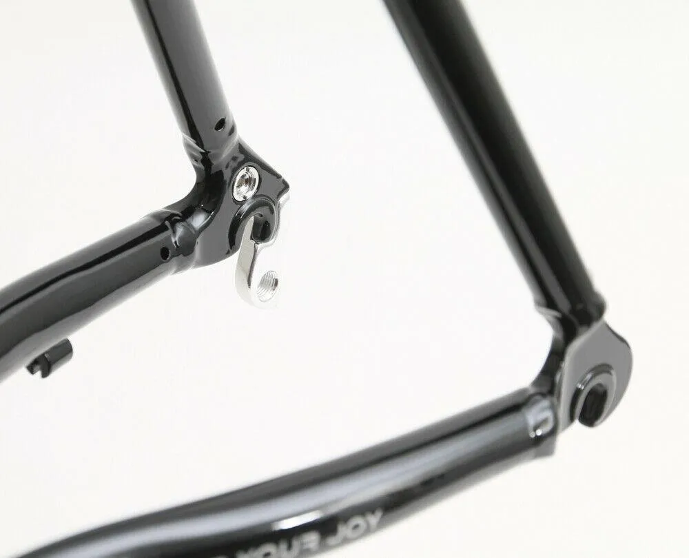 Battaglin Speed 700c LG 54cm Aluminum Road Bike Frame Black / White NEW