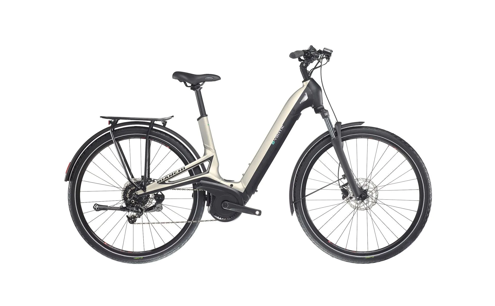 Bianchi E-Vertic C-Type 2024 - Sram X5 9sp - Chaoyang E-Liner City 700x45C, 60tpi
