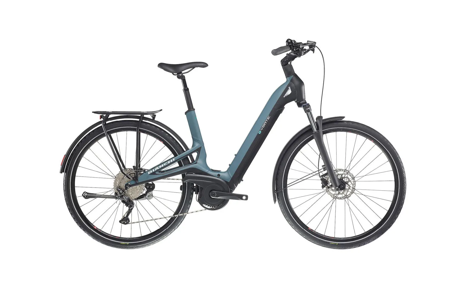 Bianchi E-Vertic C-Type 2024 - Sram X5 9sp - Chaoyang E-Liner City 700x45C, 60tpi