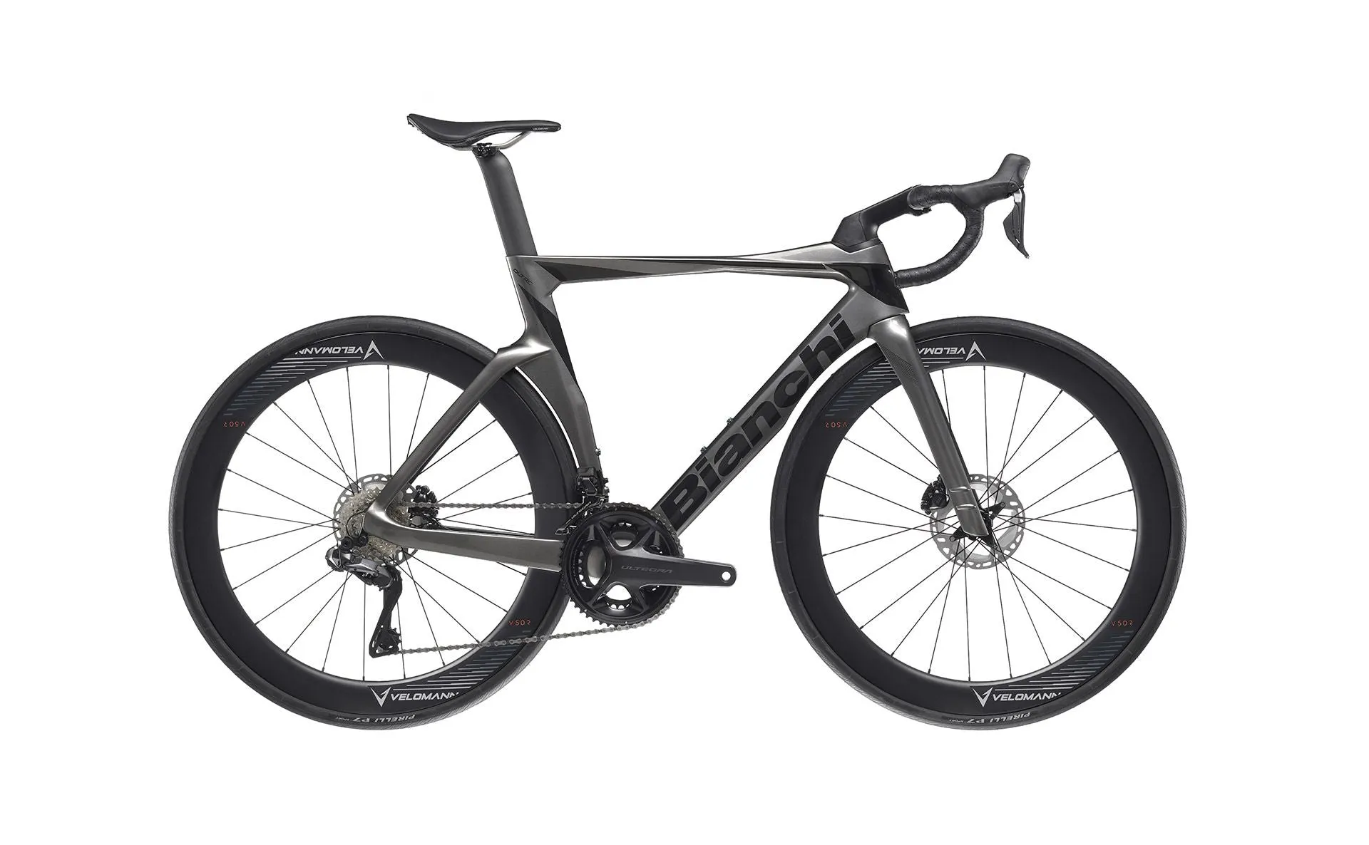 Bianchi Oltre COMP 2023 - Shiamno Ultegra Di2 2x12sp - Velomann V50R