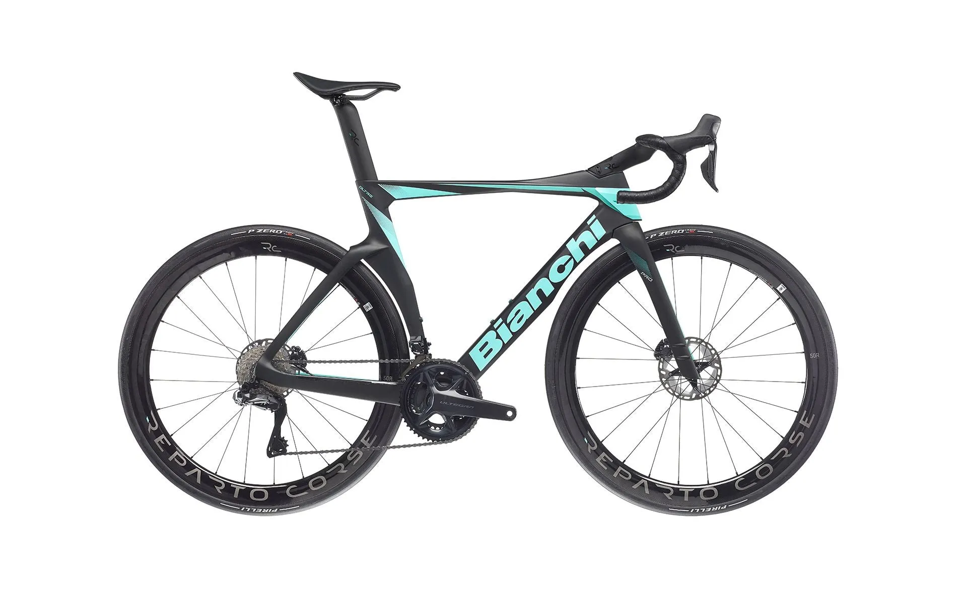 Bianchi Oltre Pro 2024 - Shimano Ultegra Di2 2x12sp - Reparto Corse RC50