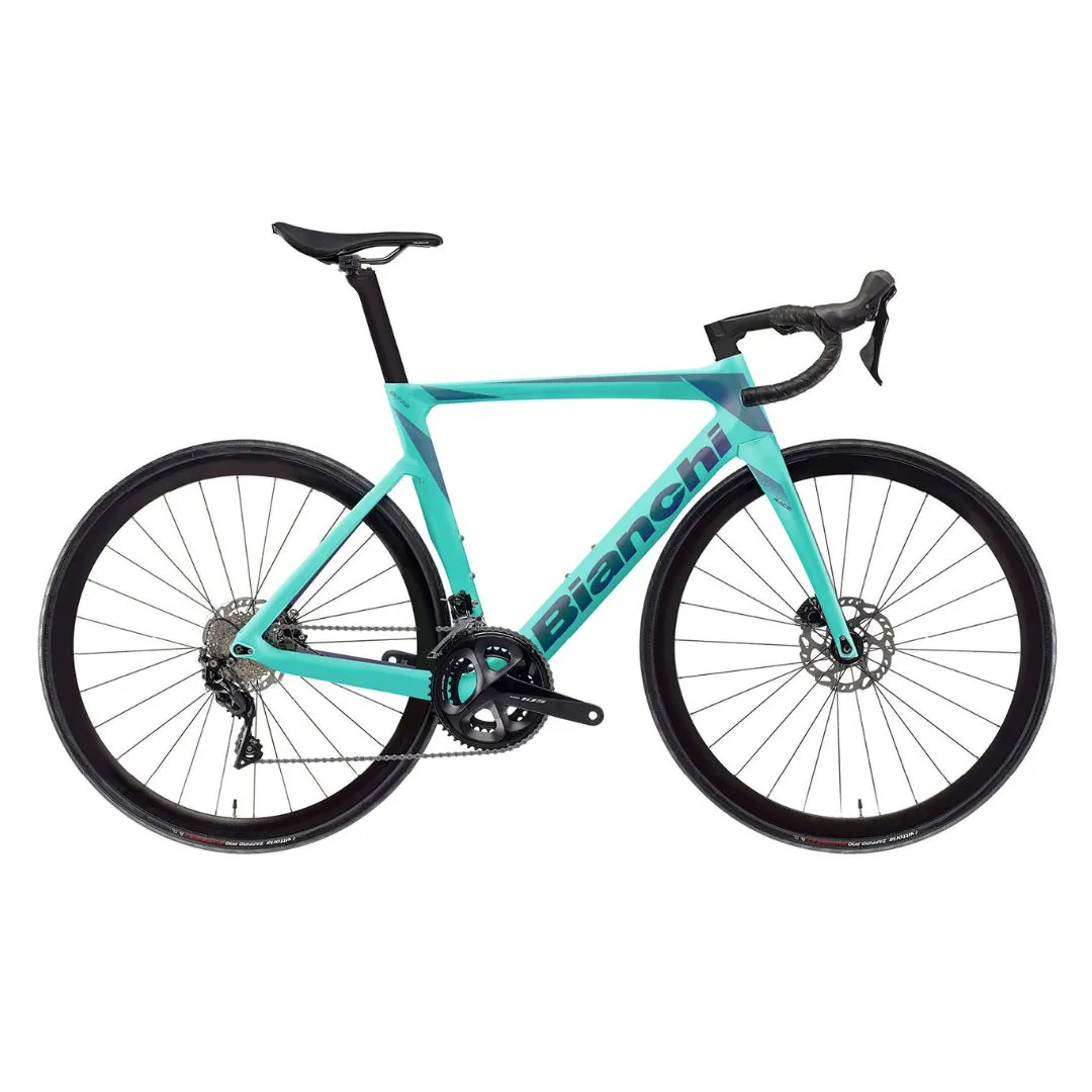 Bianchi Oltre RACE 2024 - Shimano 105 2x12sp - Velomann V30R