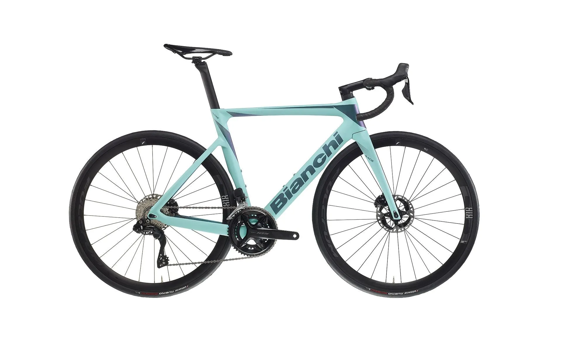 Bianchi Oltre RACE 2024 - Shimano 105 2x12sp - Velomann V30R