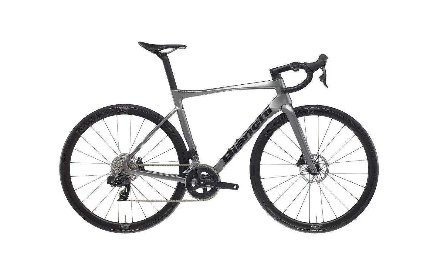 Bianchi Specialissima COMP 2025 - Shimano Ultegra Di2 2x12sp - Velomann Palladium