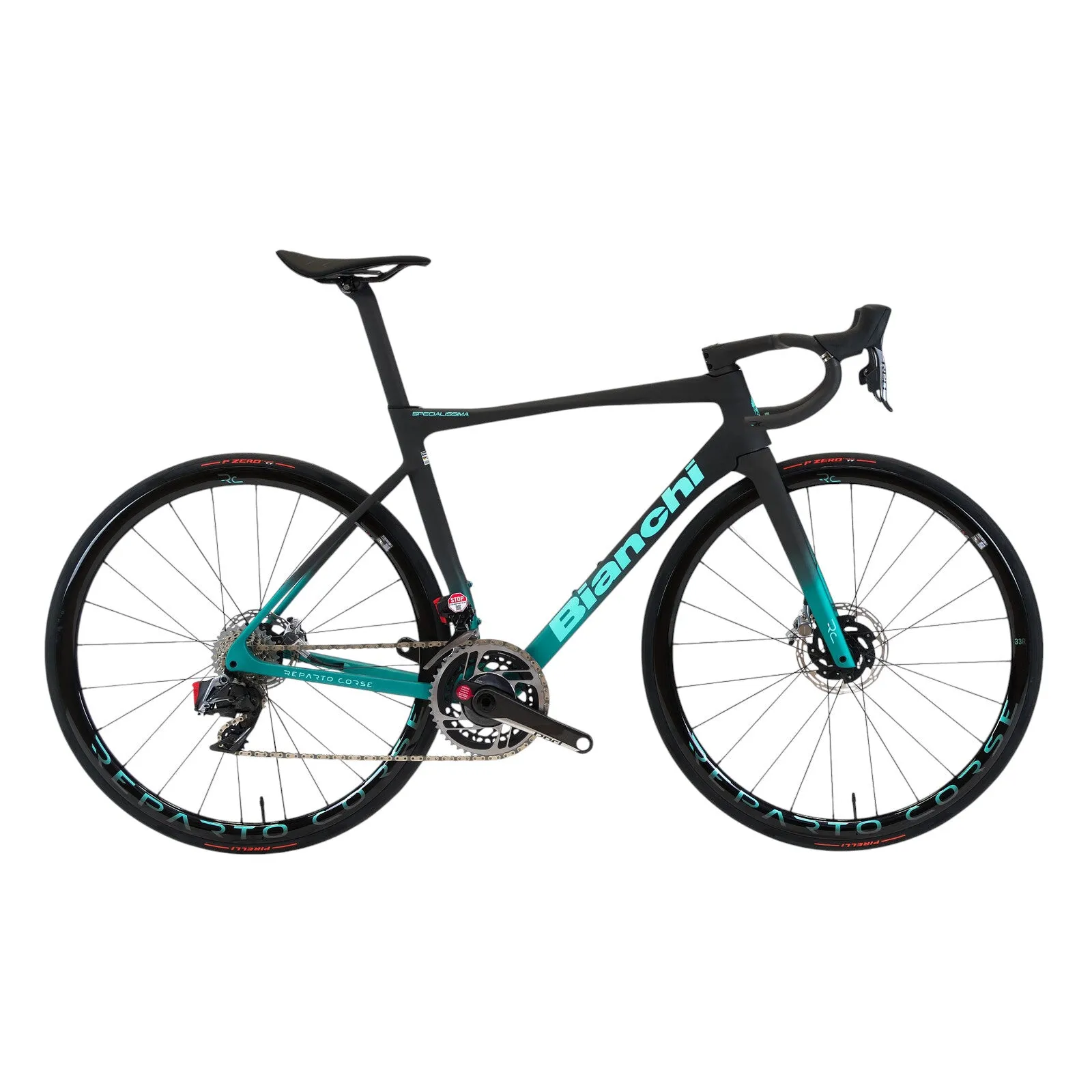 Bianchi Specialissima RC 2024 - Sram Red Etap AXS 12V  - Reparto Corse RC Carbon 33R