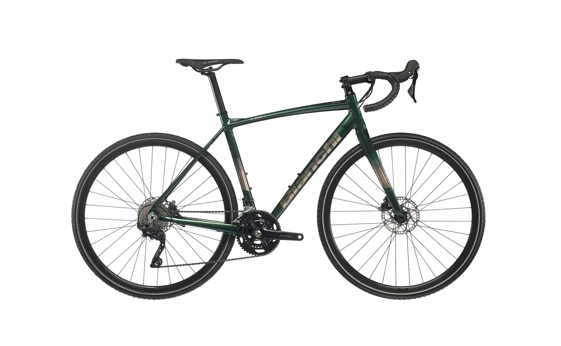 Bianchi Via Nirone Disc 2023 - Shimano GRX 400 2x10sp - Velomann GD24