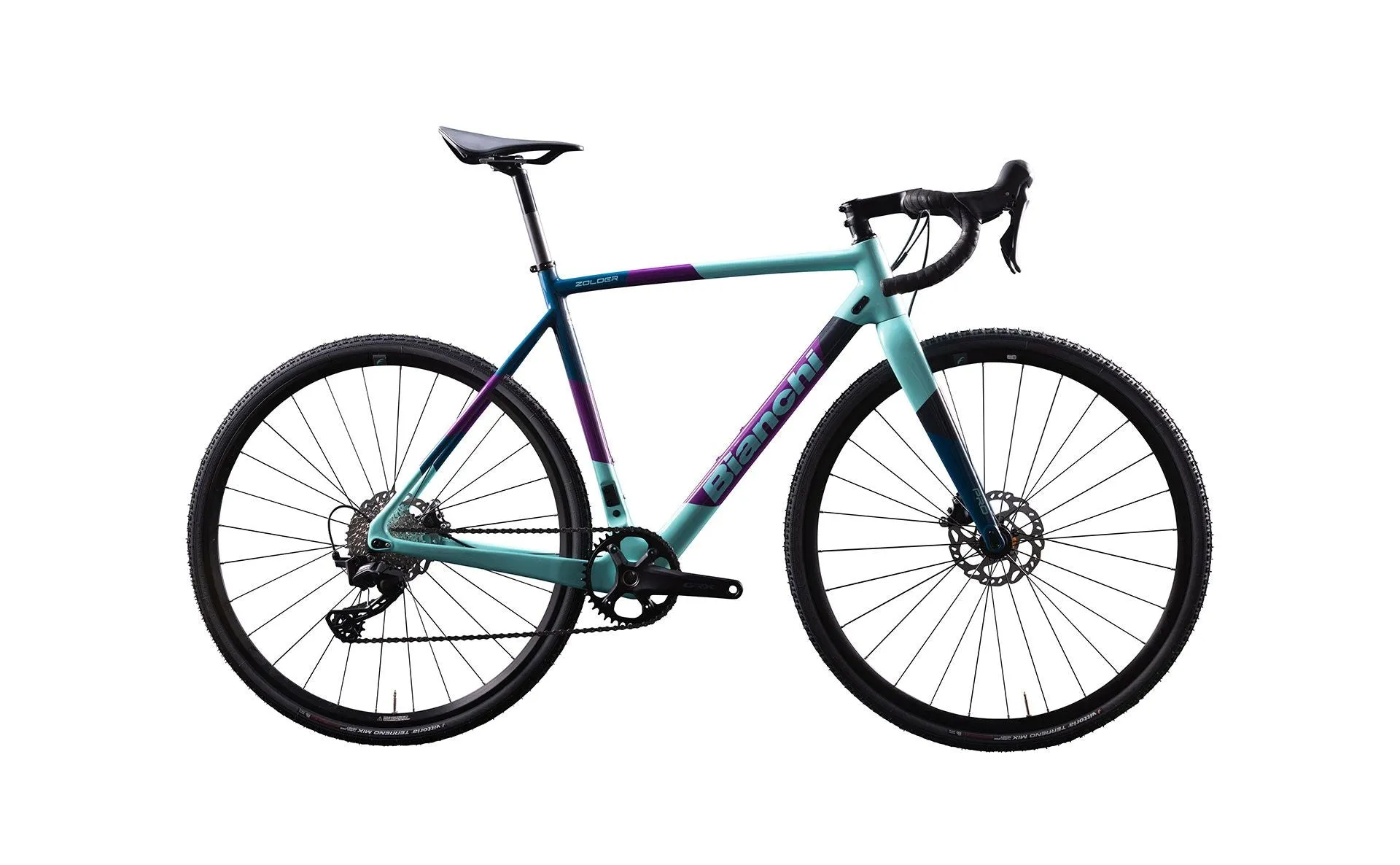 Bianchi Zolder PRO 2025 - Shimano GRX 1x12sp - Velomann V30R