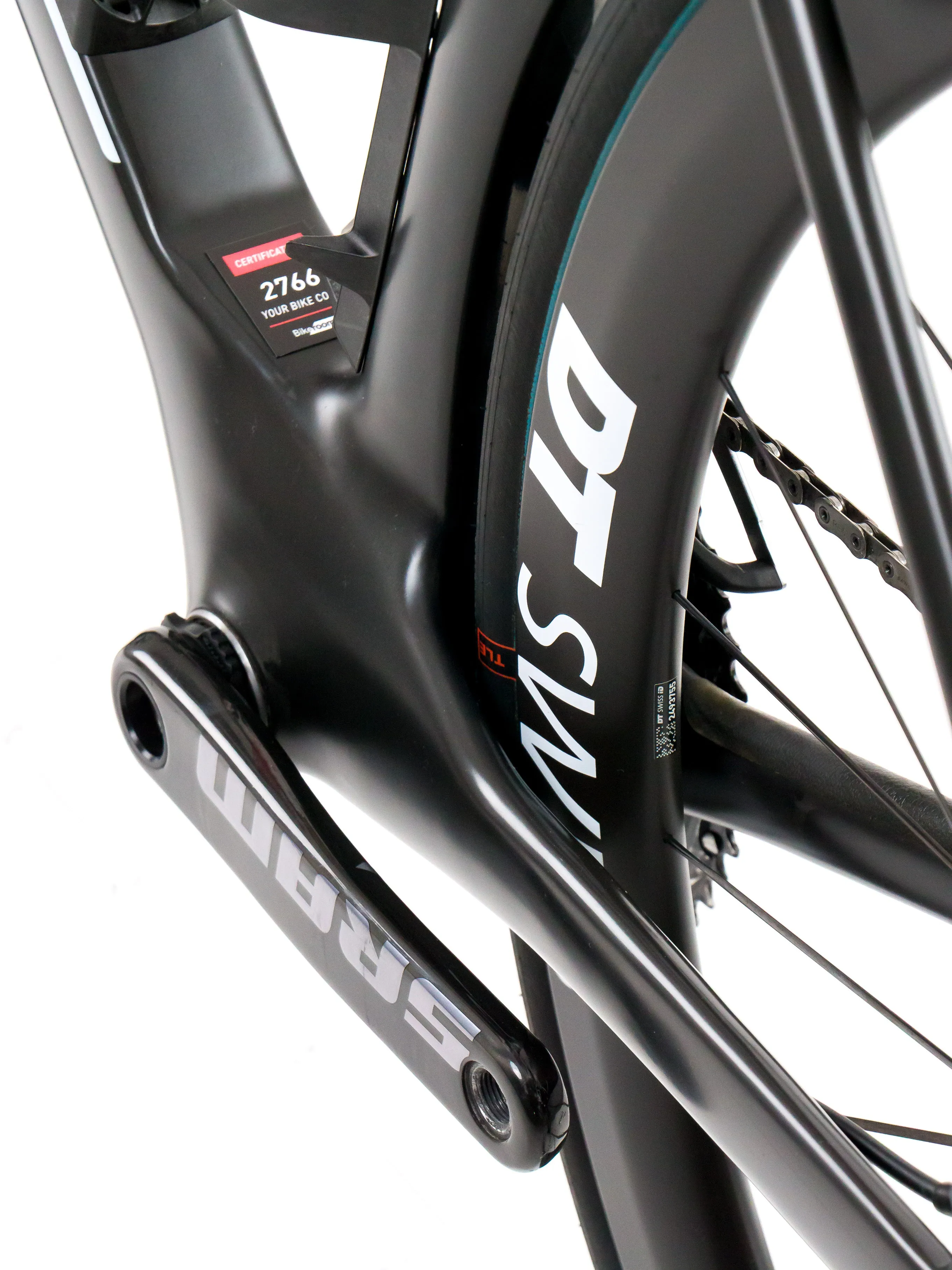 BMC Teammachine R 01 2024 Team Tudor Pro Cycling M. Rondel size 54 Sram Red eTap AXS 2x12sp