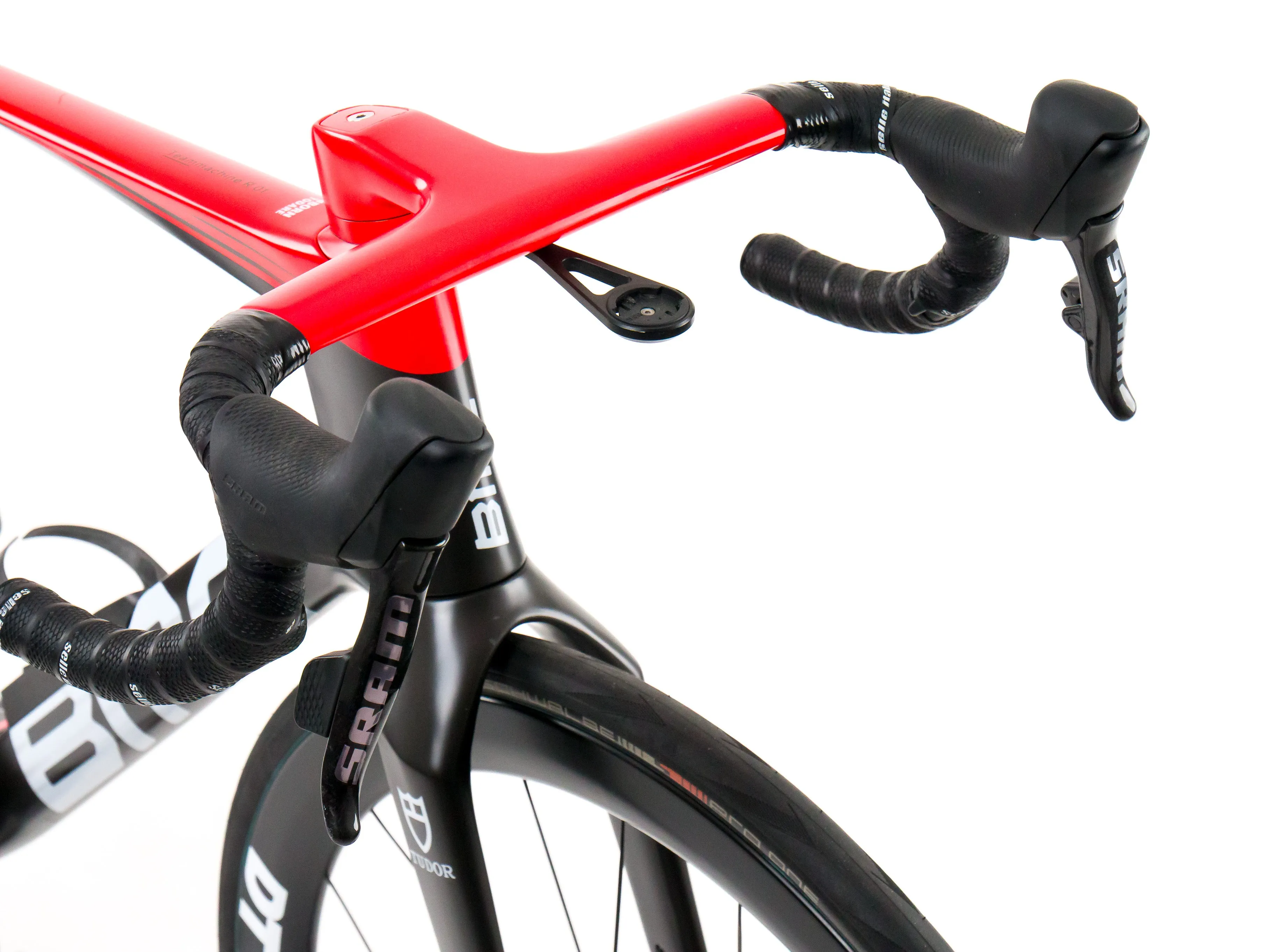 BMC Teammachine R 01 2024 Team Tudor Pro Cycling M. Rondel size 54 Sram Red eTap AXS 2x12sp