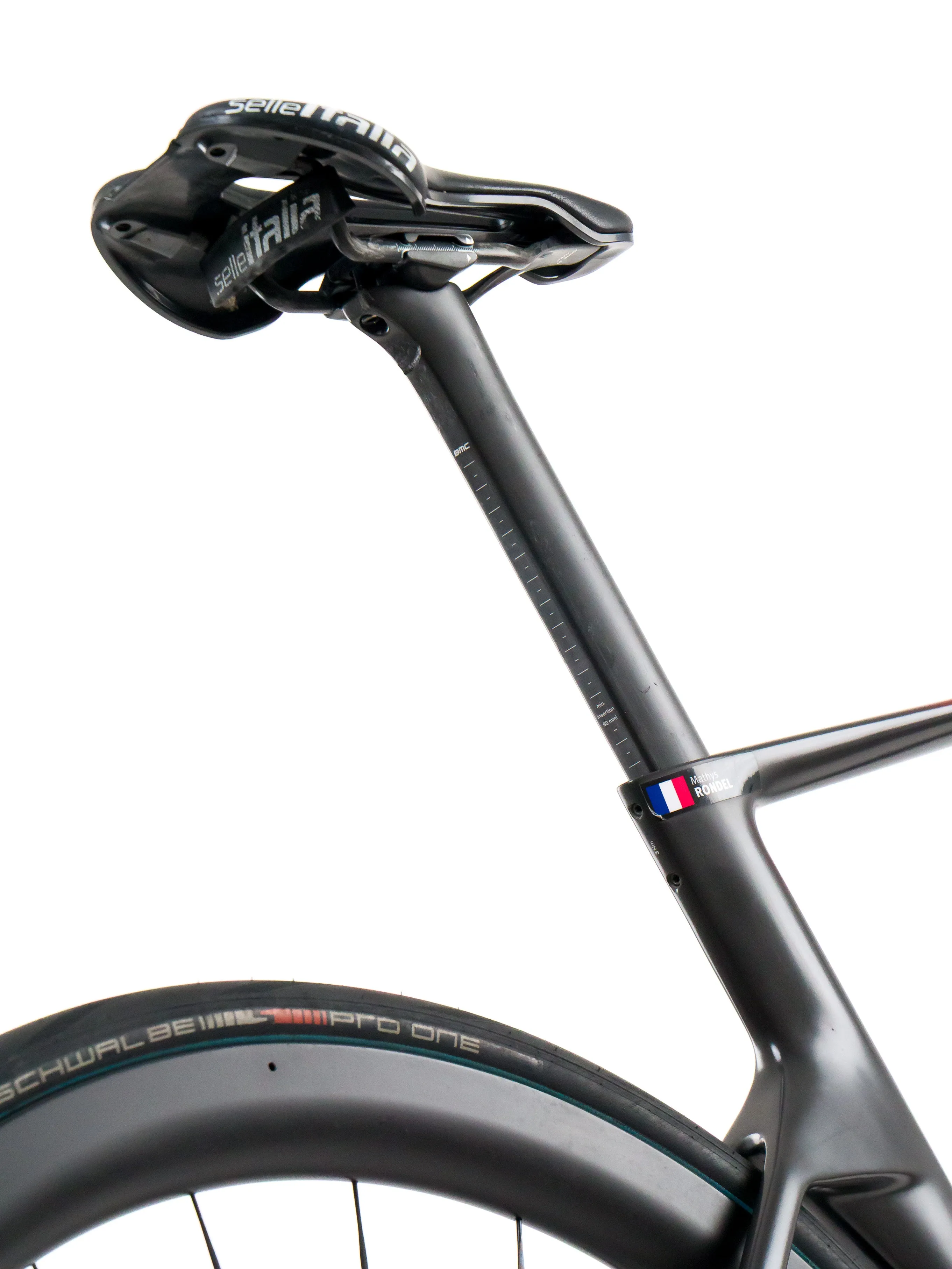 BMC Teammachine R 01 2024 Team Tudor Pro Cycling M. Rondel size 54 Sram Red eTap AXS 2x12sp