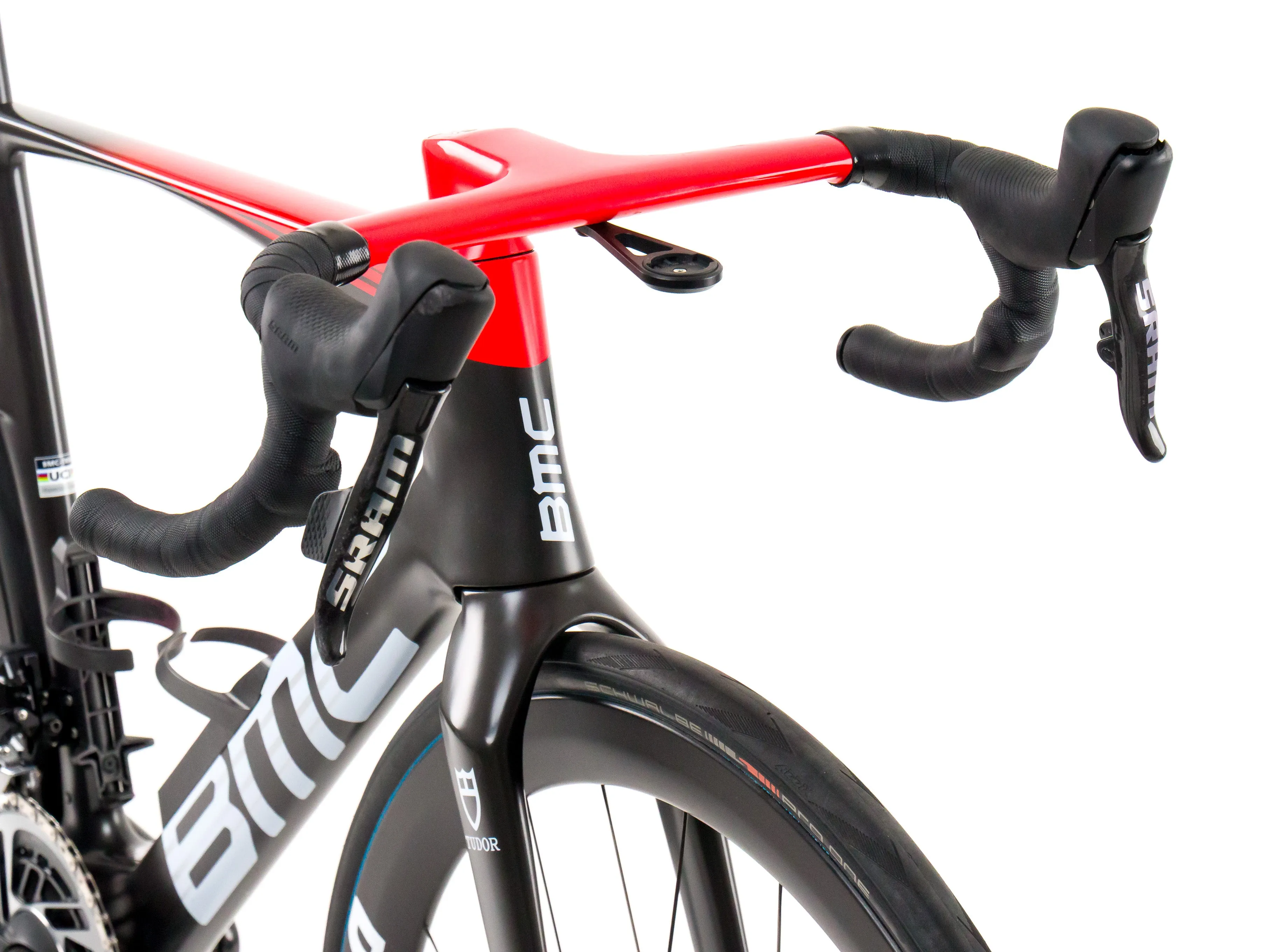 BMC Teammachine R 01 2024 Team Tudor Pro Cycling M. Rondel size 54 Sram Red eTap AXS 2x12sp