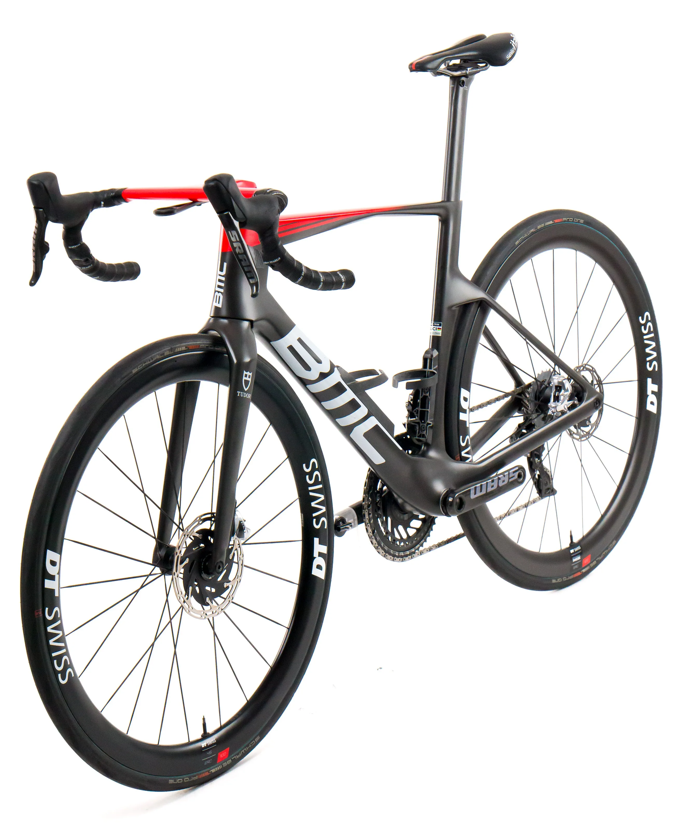 BMC Teammachine R 01 2024 Team Tudor Pro Cycling M. Rondel size 54 Sram Red eTap AXS 2x12sp