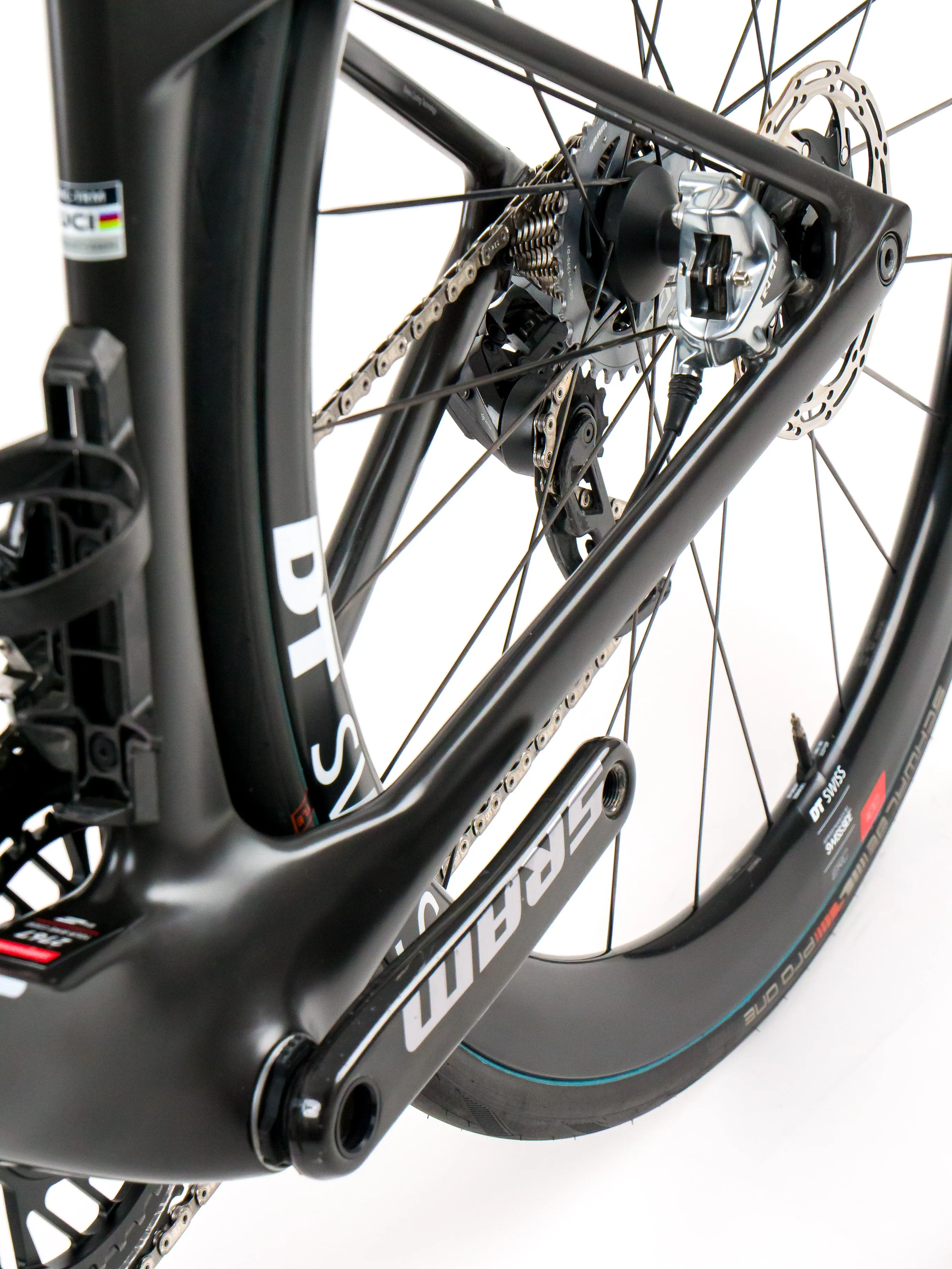 BMC Teammachine R 01 2024 Team Tudor Pro Cycling S. Pellaud size 54 Sram Red eTap AXS 2x12sp