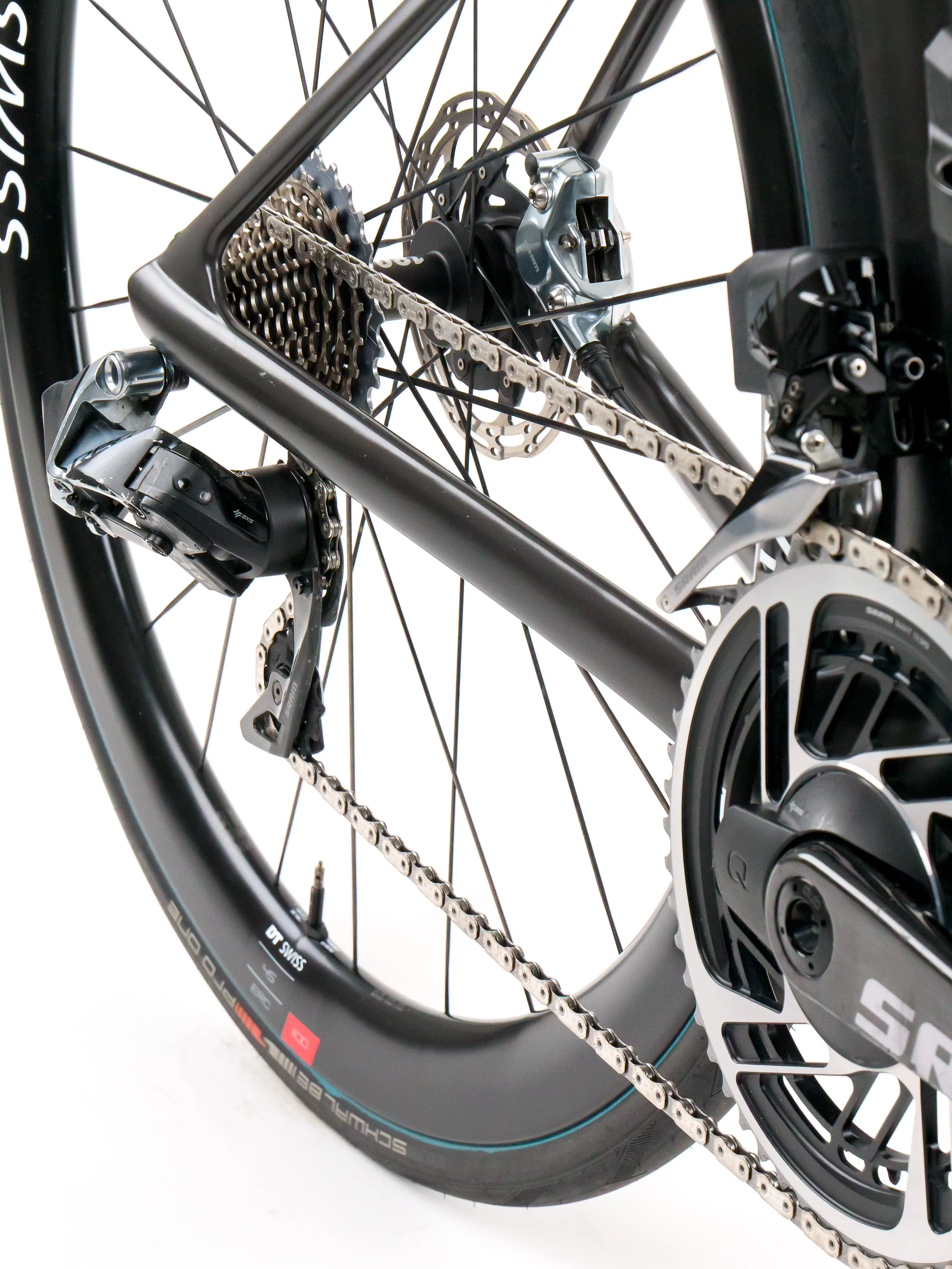 BMC Teammachine R 01 2024 Team Tudor Pro Cycling S. Pellaud size 54 Sram Red eTap AXS 2x12sp