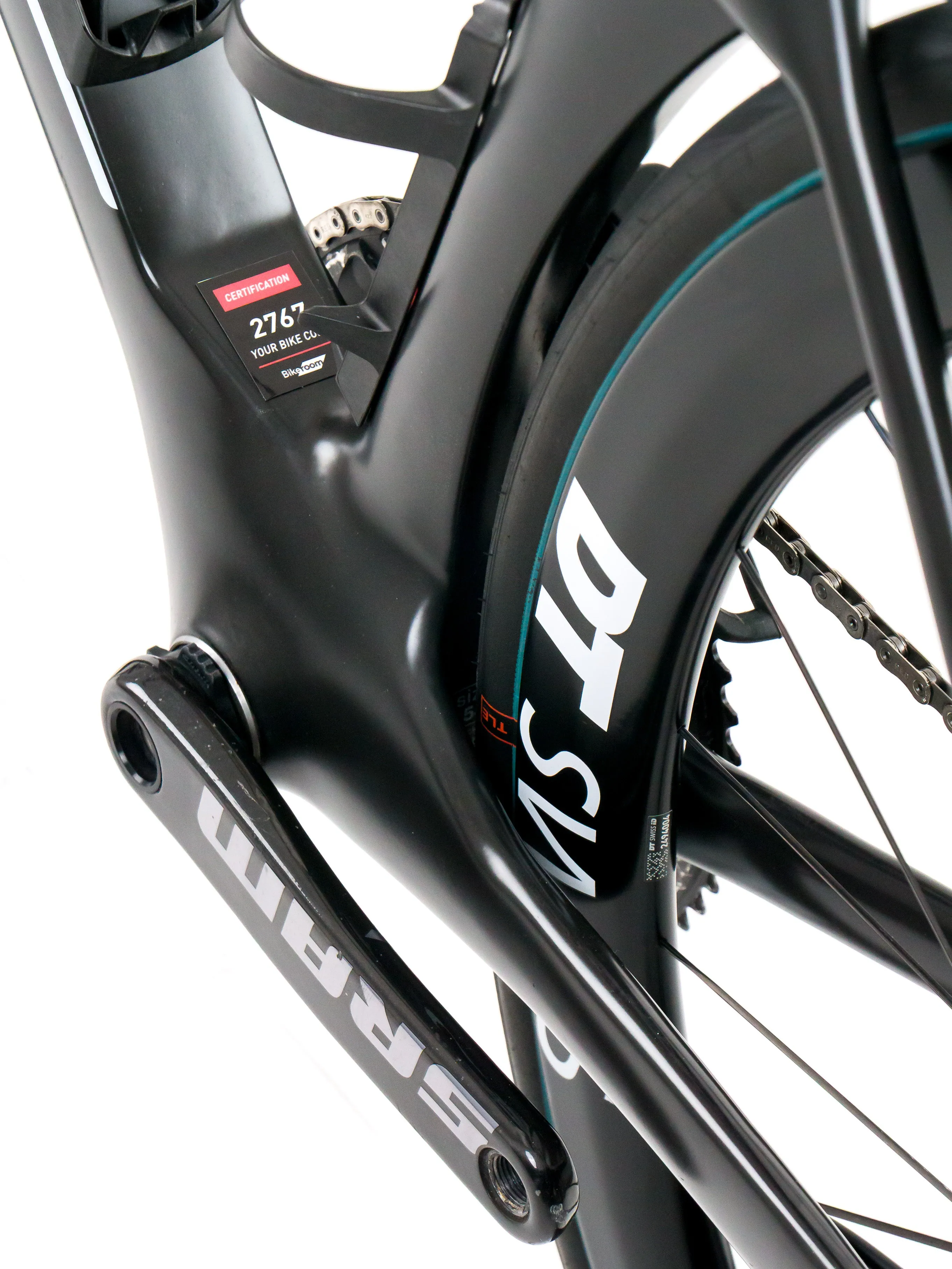 BMC Teammachine R 01 2024 Team Tudor Pro Cycling S. Pellaud size 54 Sram Red eTap AXS 2x12sp