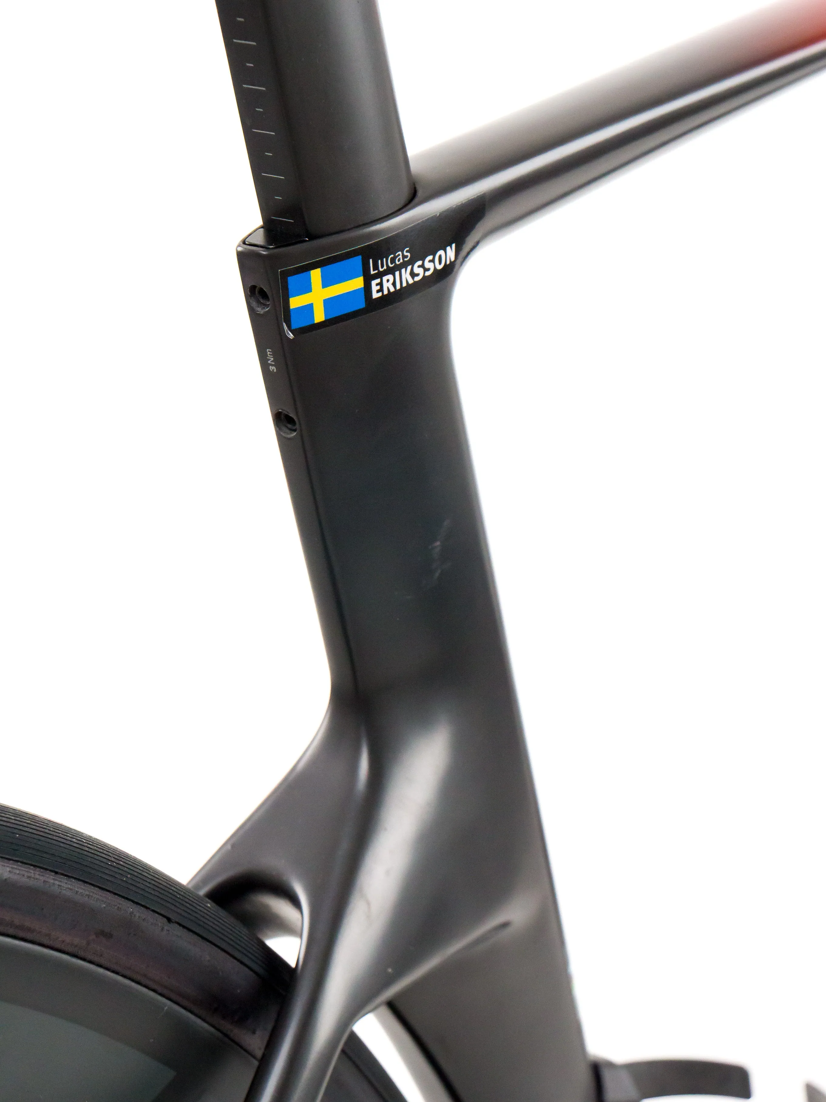 BMC Teammachine R01  2024 Team Tudor Pro Cycling L. Eriksson size 54 Sram Red eTap AXS 2x12sp