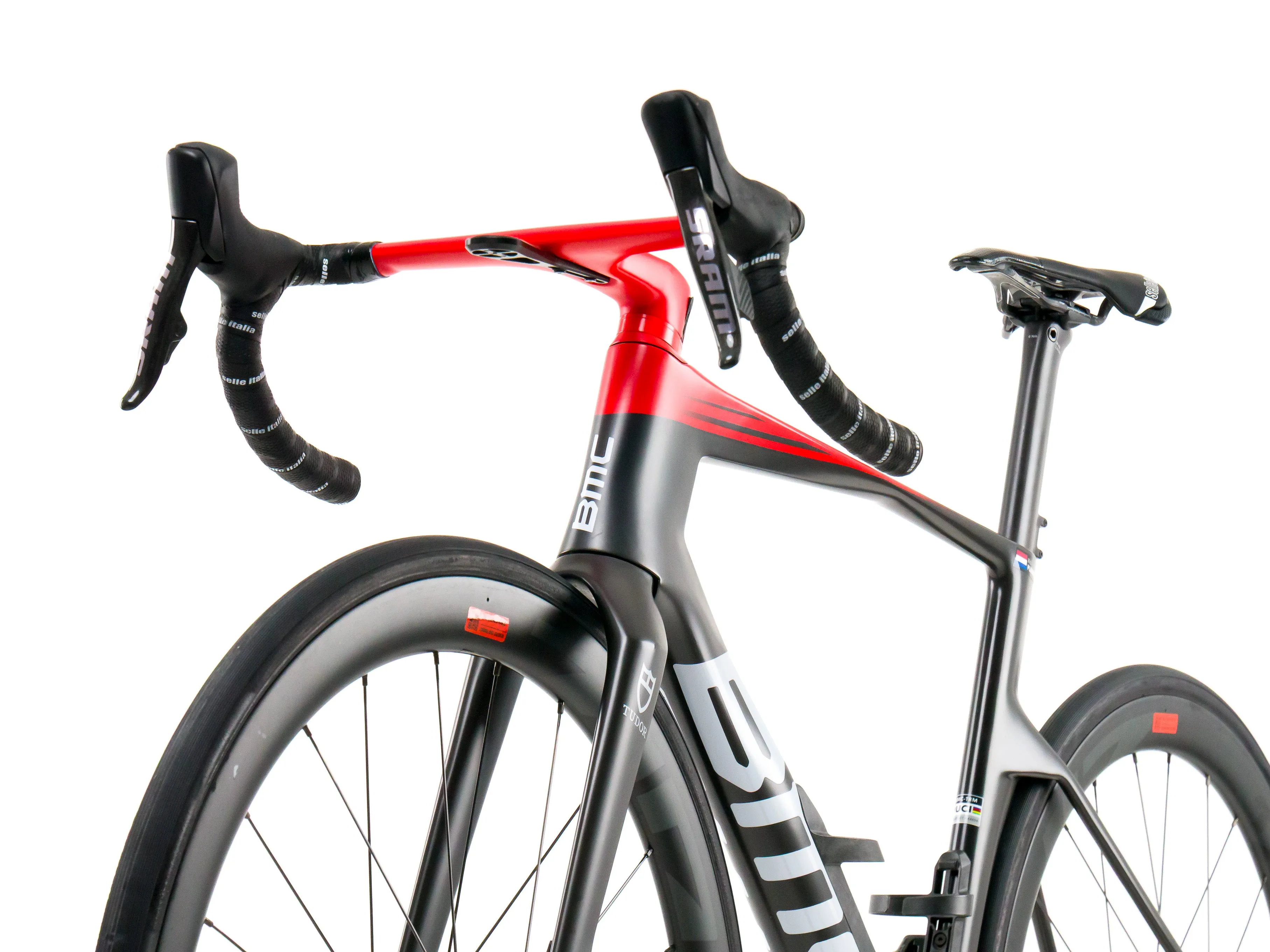BMC Teammachine R01  2024 Team Tudor Pro Cycling R. Pluimers size 54 Sram Red eTap AXS 2x12sp
