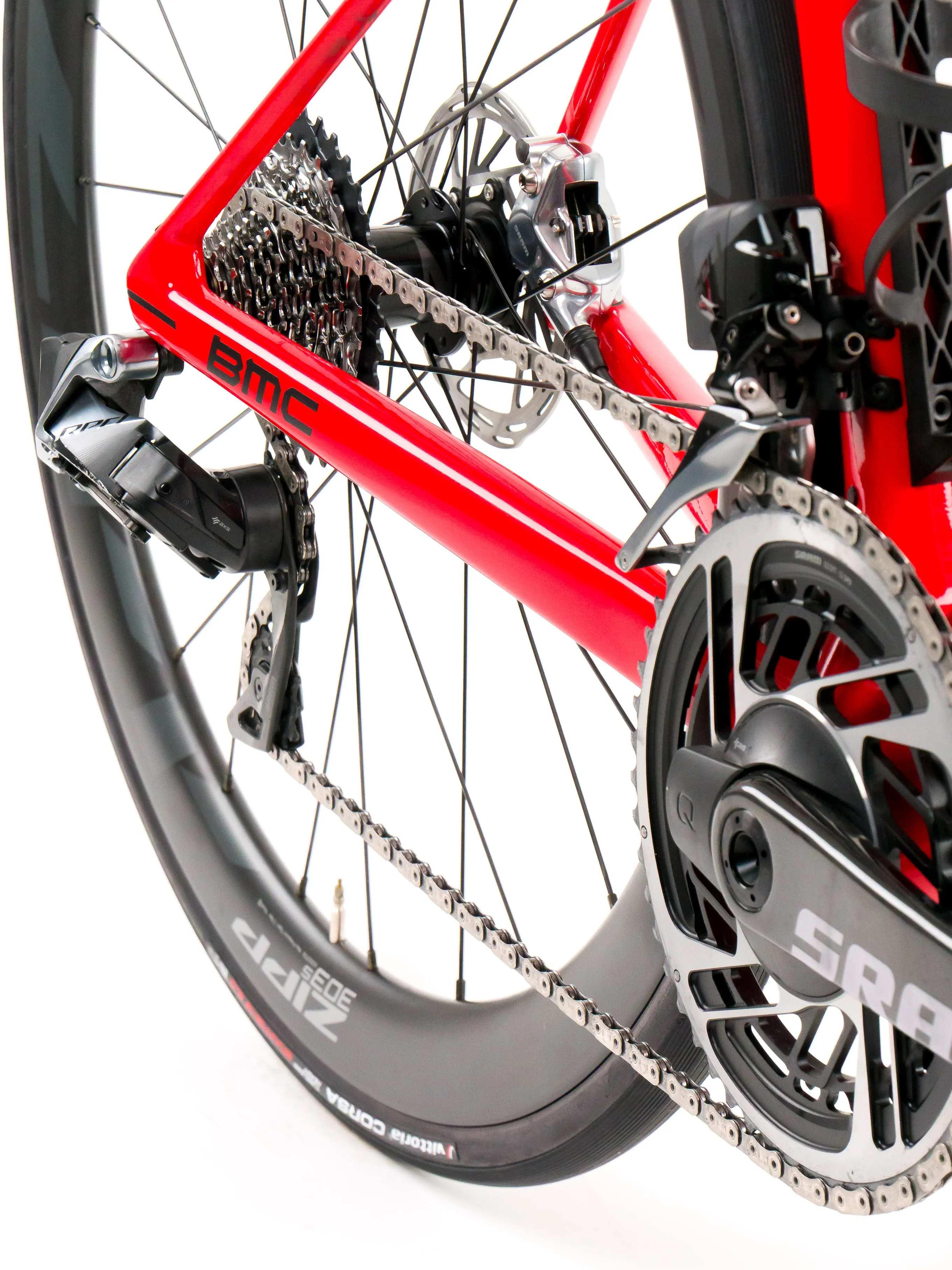 BMC Teammachine SLR01  2023 Team Tudor Pro Cycling A. Mikutis size 54 Sram Red eTap AXS 2x12sp