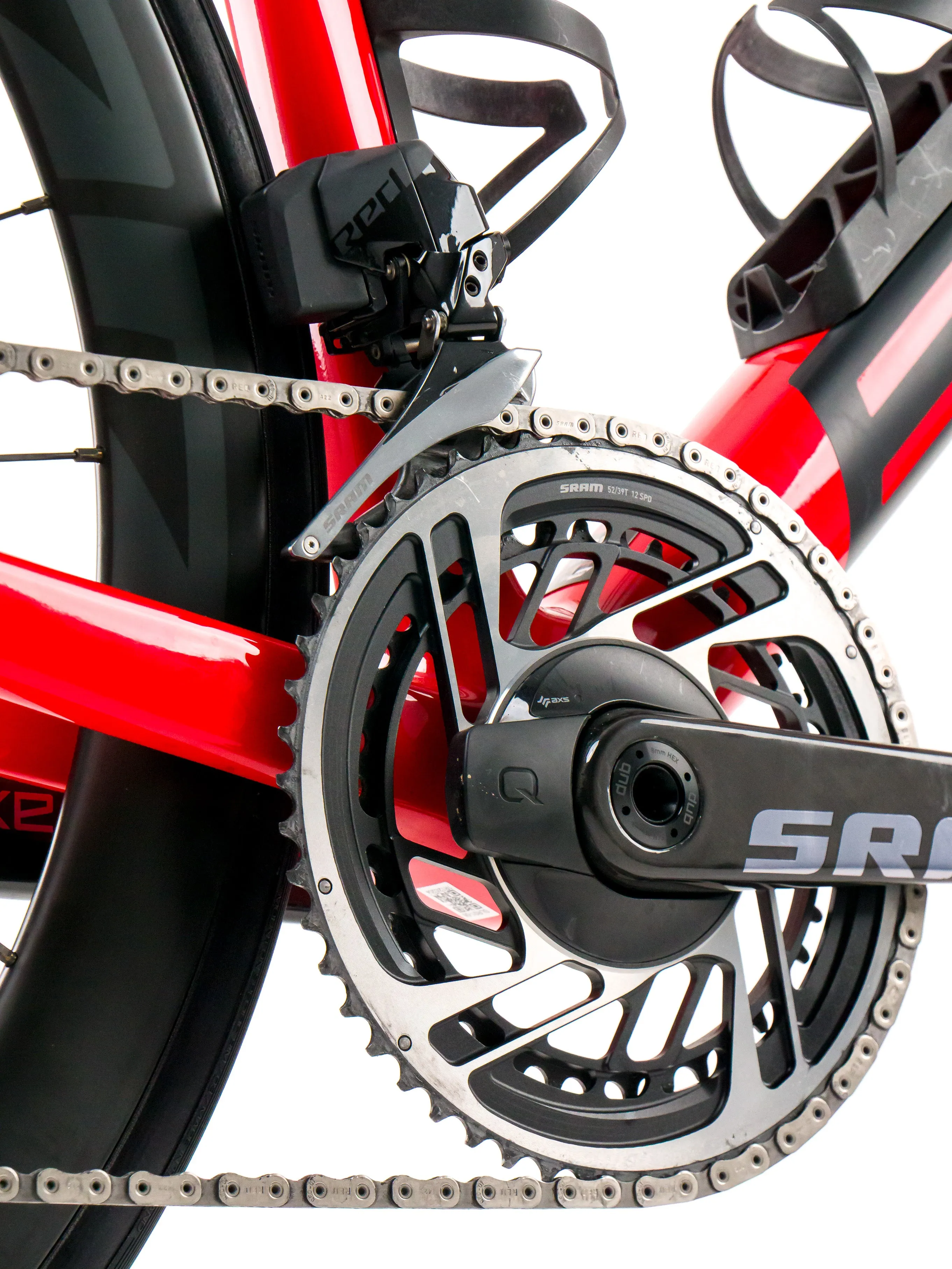 BMC Teammachine SLR01  2023 Team Tudor Pro Cycling A. Mikutis size 54 Sram Red eTap AXS 2x12sp