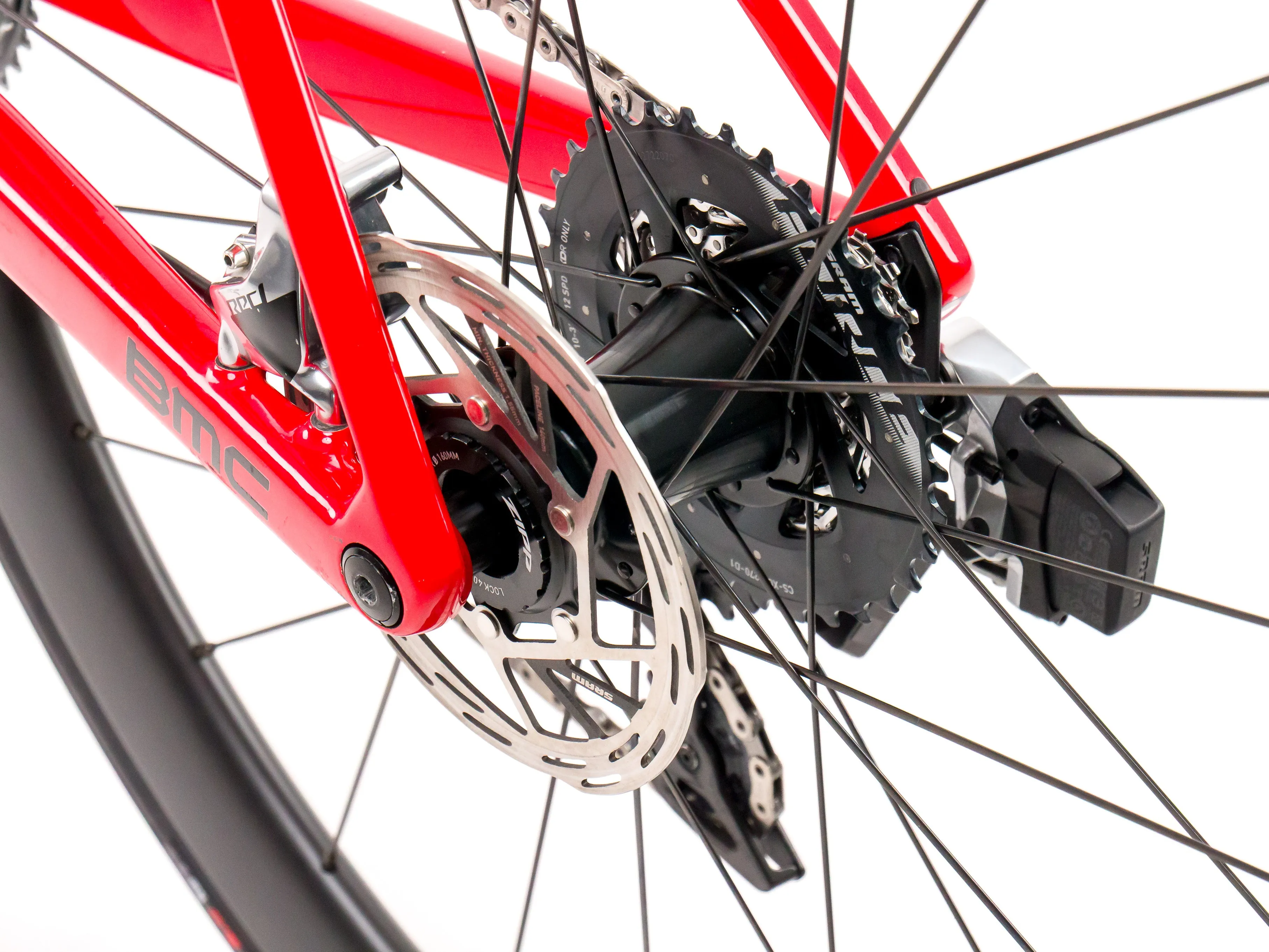 BMC Teammachine SLR01  2023 Team Tudor Pro Cycling A. Mikutis size 56 Sram Red eTap AXS 2x12sp