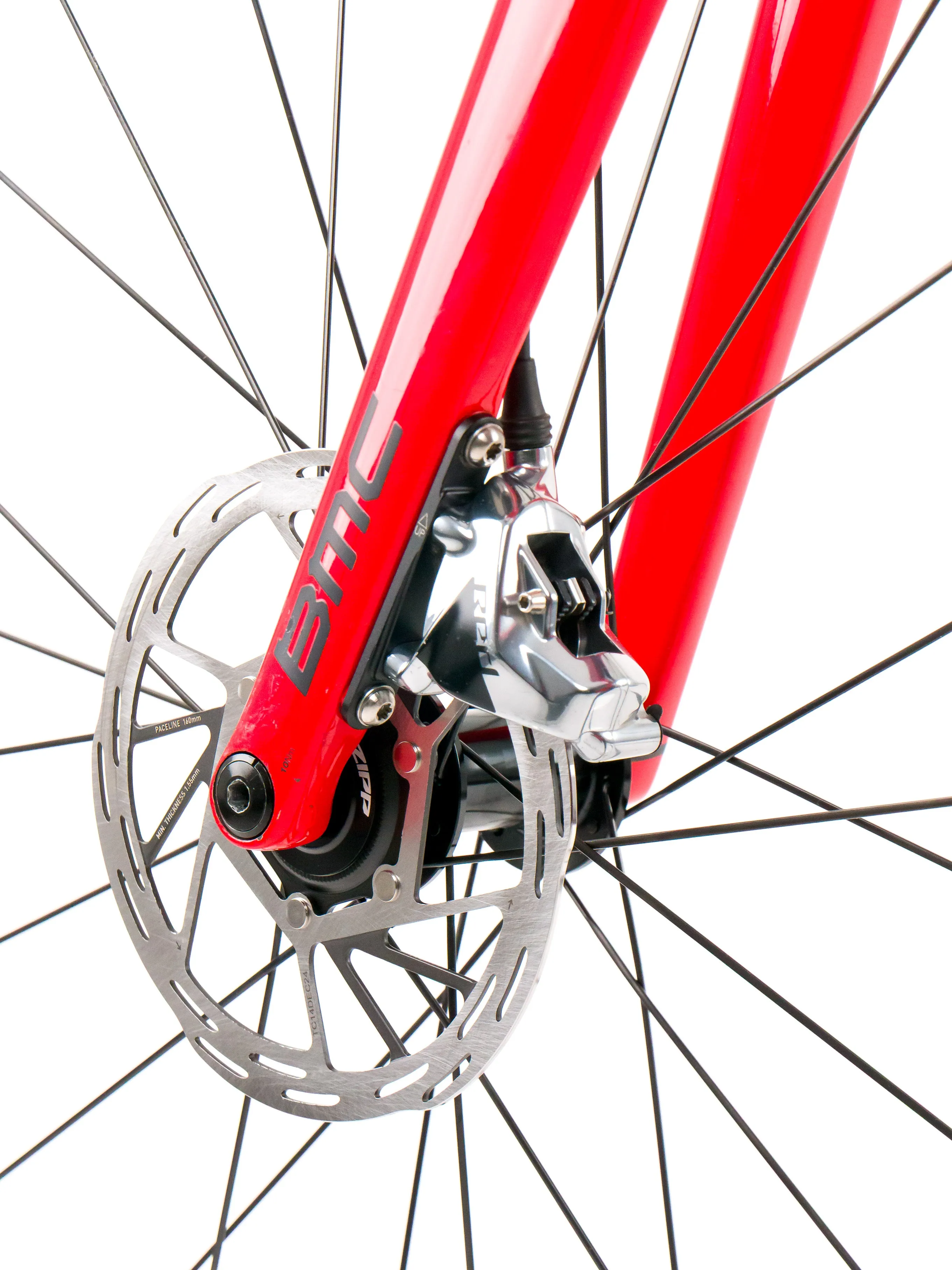 BMC Teammachine SLR01  2023 Team Tudor Pro Cycling A. Mikutis size 56 Sram Red eTap AXS 2x12sp