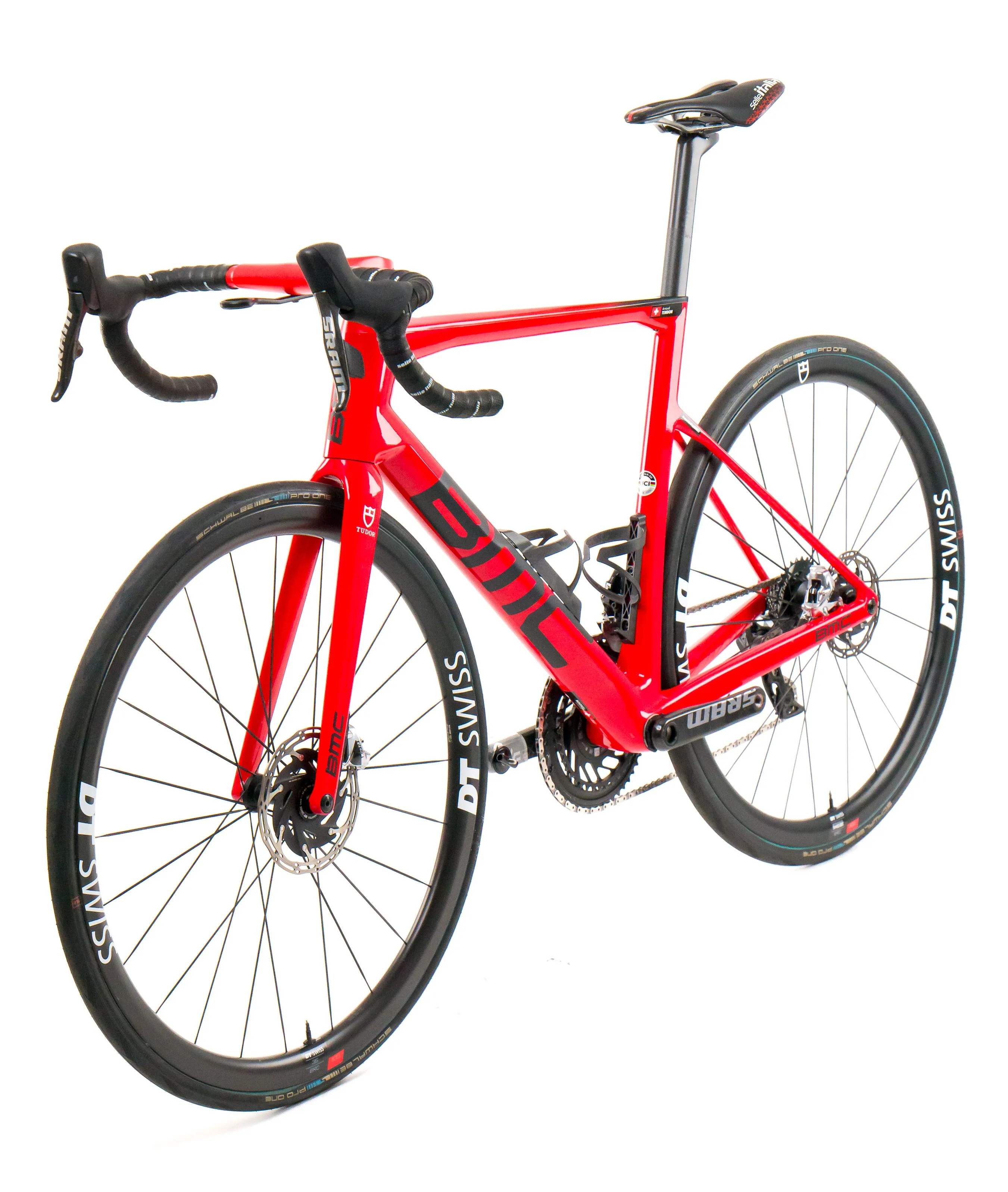 BMC Teammachine SLR01  2023 Team Tudor Pro Cycling A. Tendon size 56 Sram Red eTap AXS 2x12sp