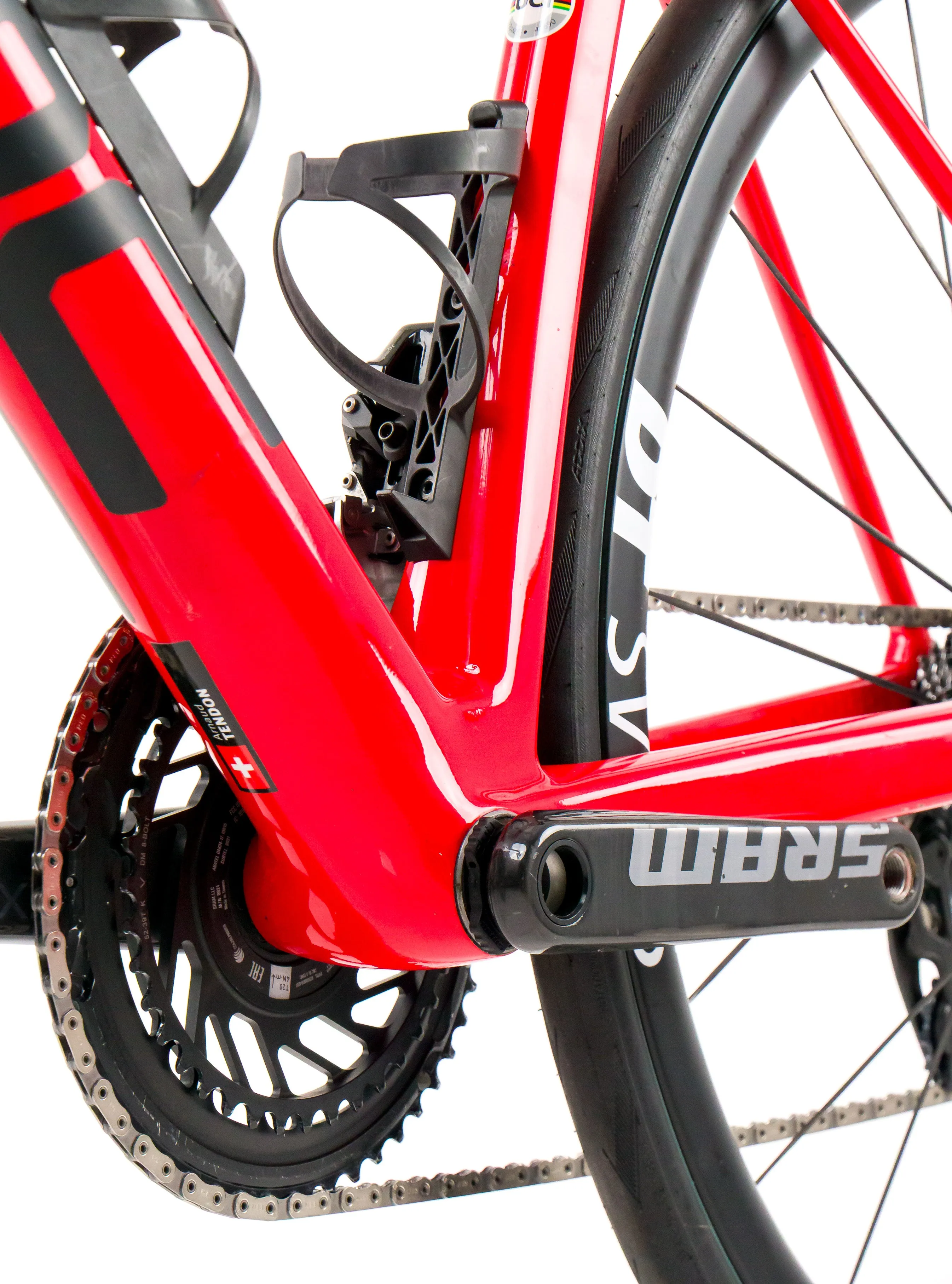 BMC Teammachine SLR01  2023 Team Tudor Pro Cycling A. Tendon size 56 Sram Red eTap AXS 2x12sp