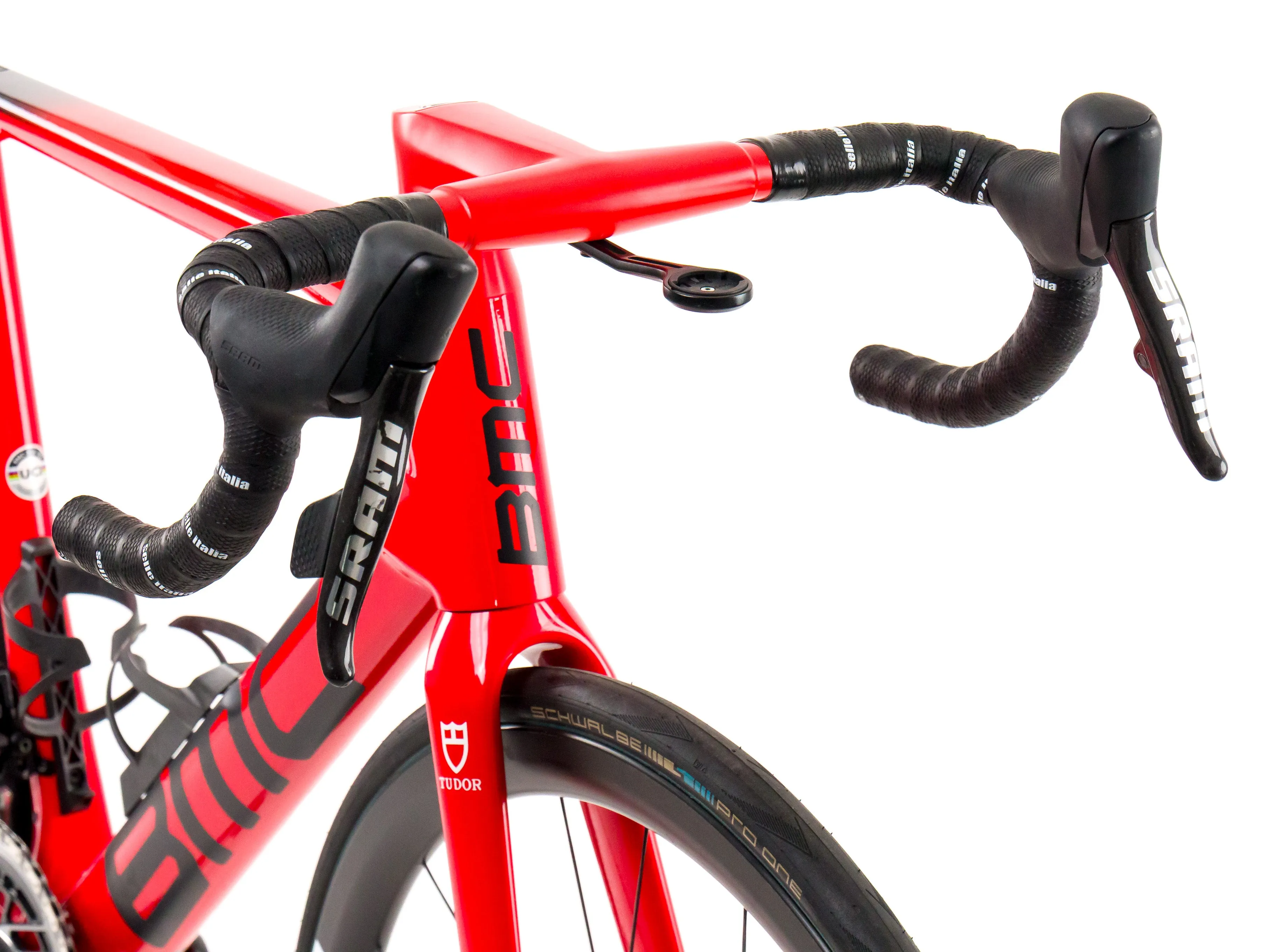 BMC Teammachine SLR01  2023 Team Tudor Pro Cycling A. Tendon size 56 Sram Red eTap AXS 2x12sp