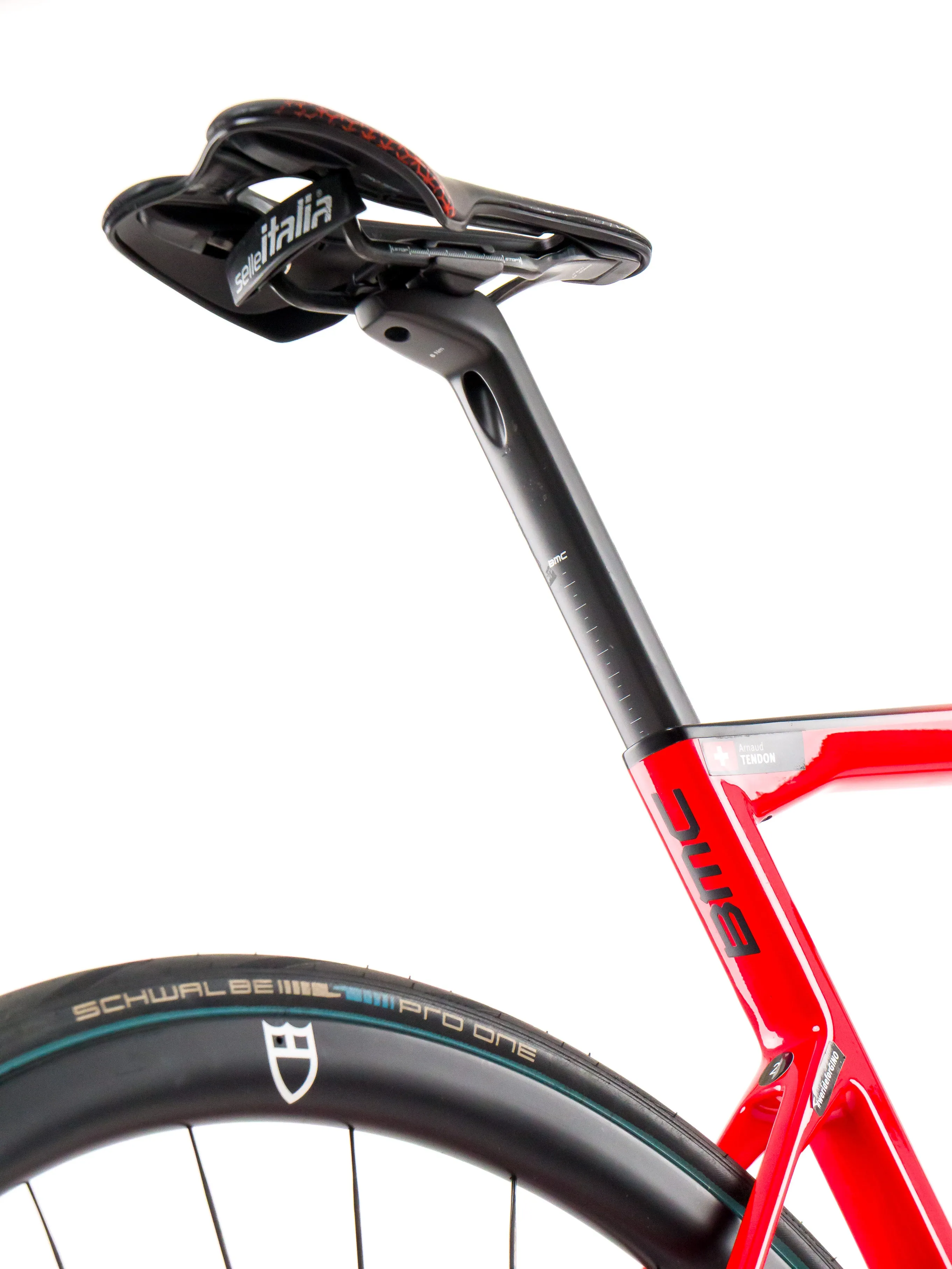 BMC Teammachine SLR01  2023 Team Tudor Pro Cycling A. Tendon size 56 Sram Red eTap AXS 2x12sp