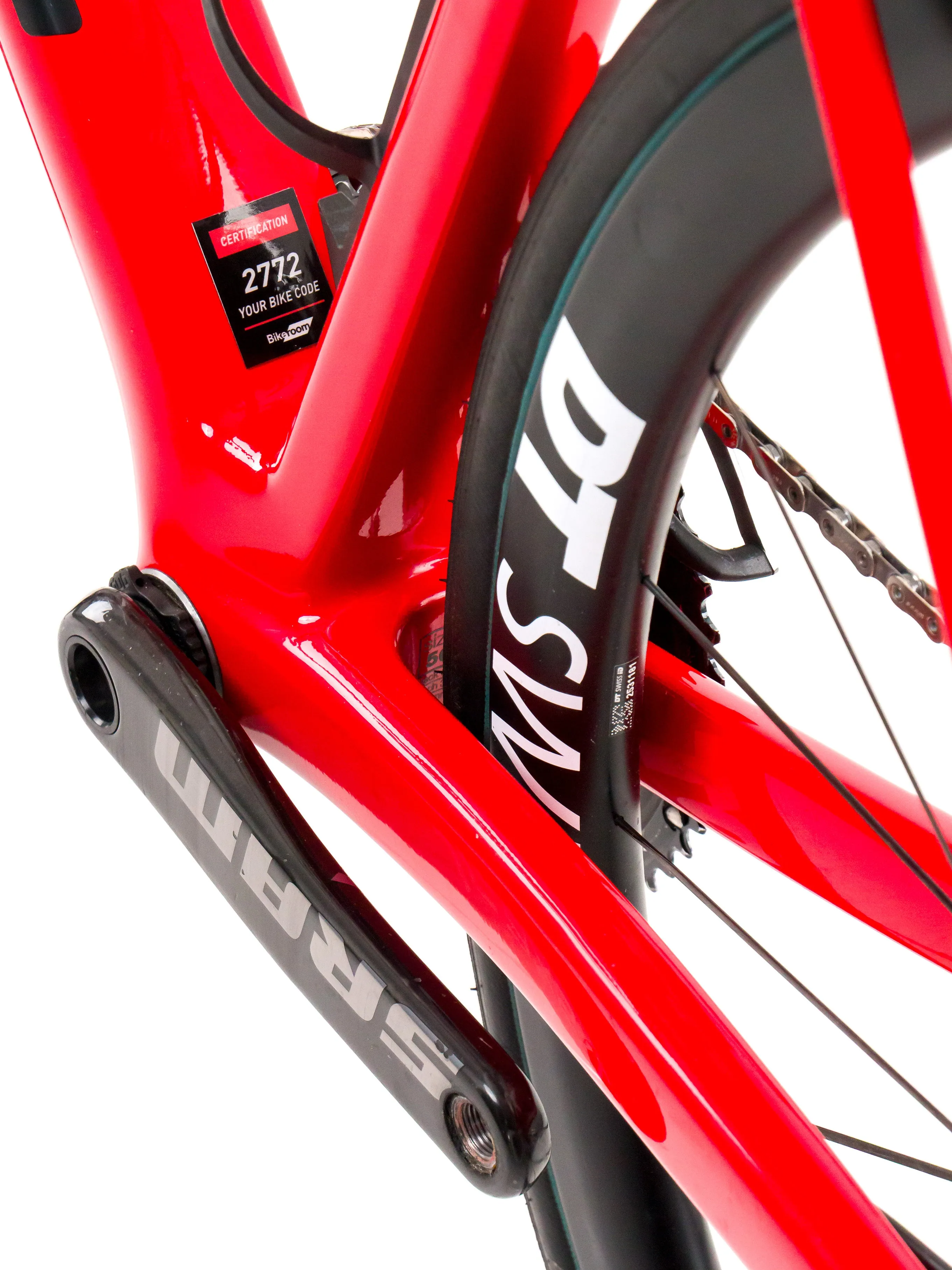 BMC Teammachine SLR01  2023 Team Tudor Pro Cycling A. Tendon size 56 Sram Red eTap AXS 2x12sp