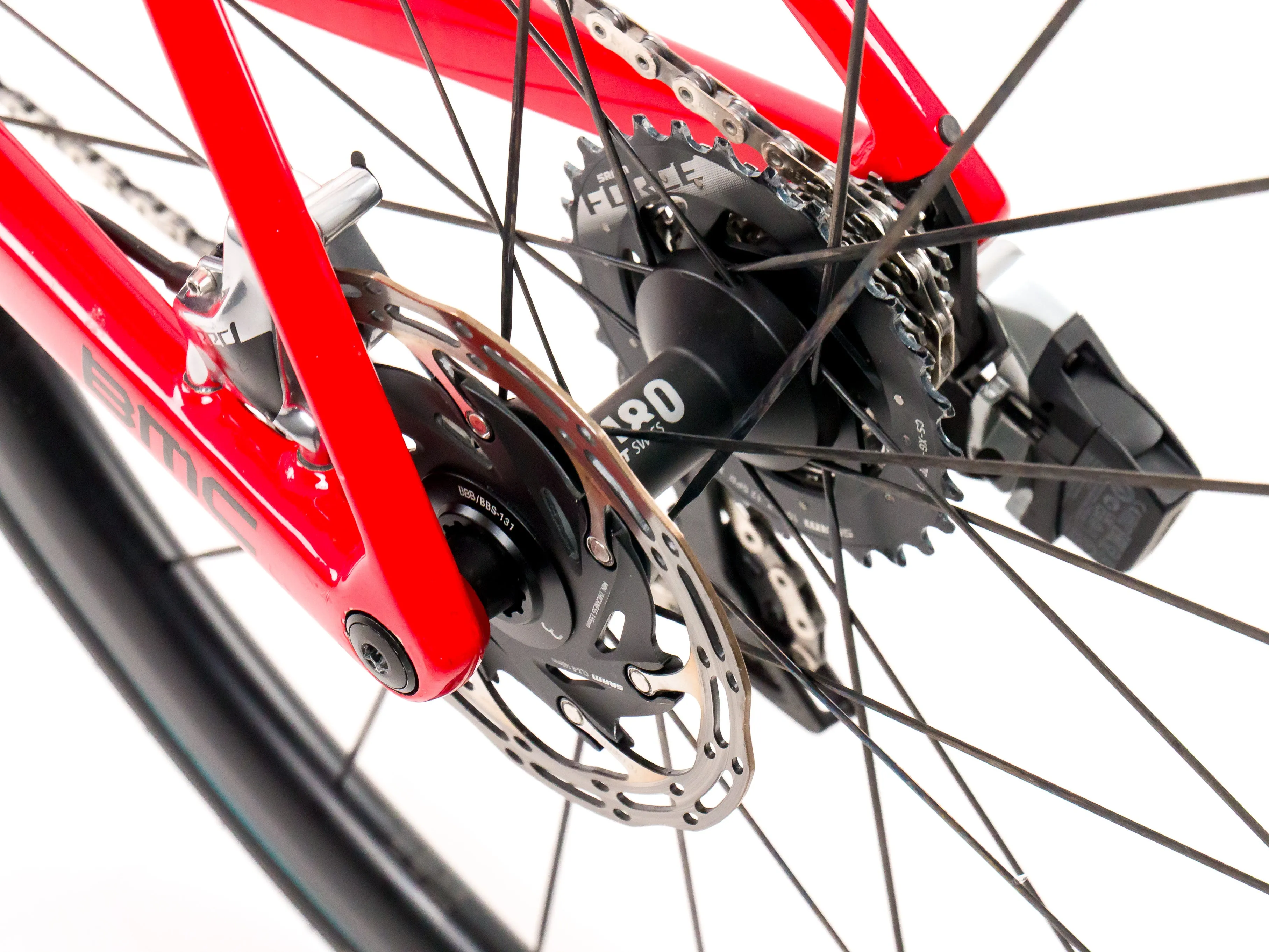 BMC Teammachine SLR01  2023 Team Tudor Pro Cycling A. Tendon size 56 Sram Red eTap AXS 2x12sp