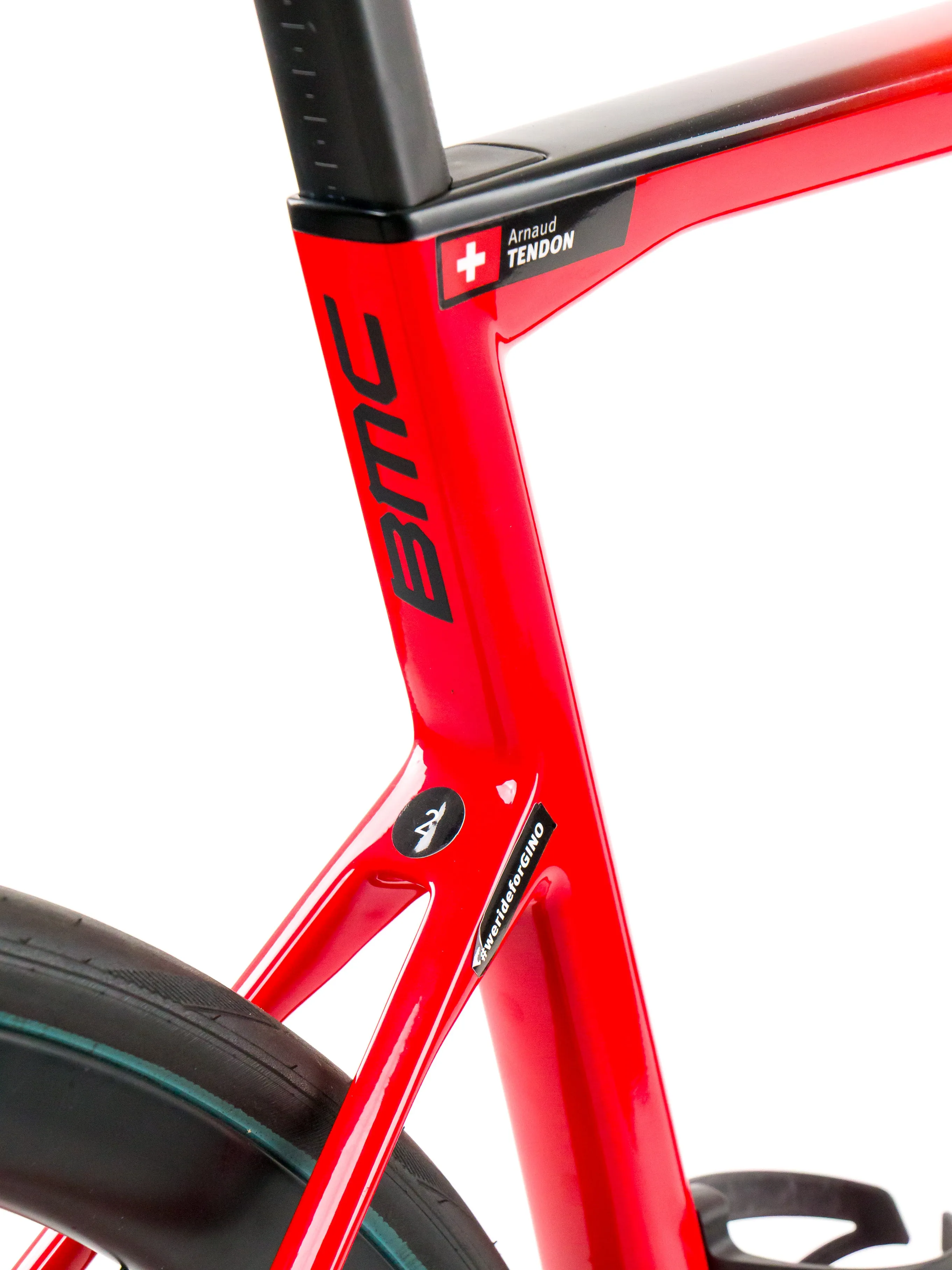 BMC Teammachine SLR01  2023 Team Tudor Pro Cycling A. Tendon size 56 Sram Red eTap AXS 2x12sp