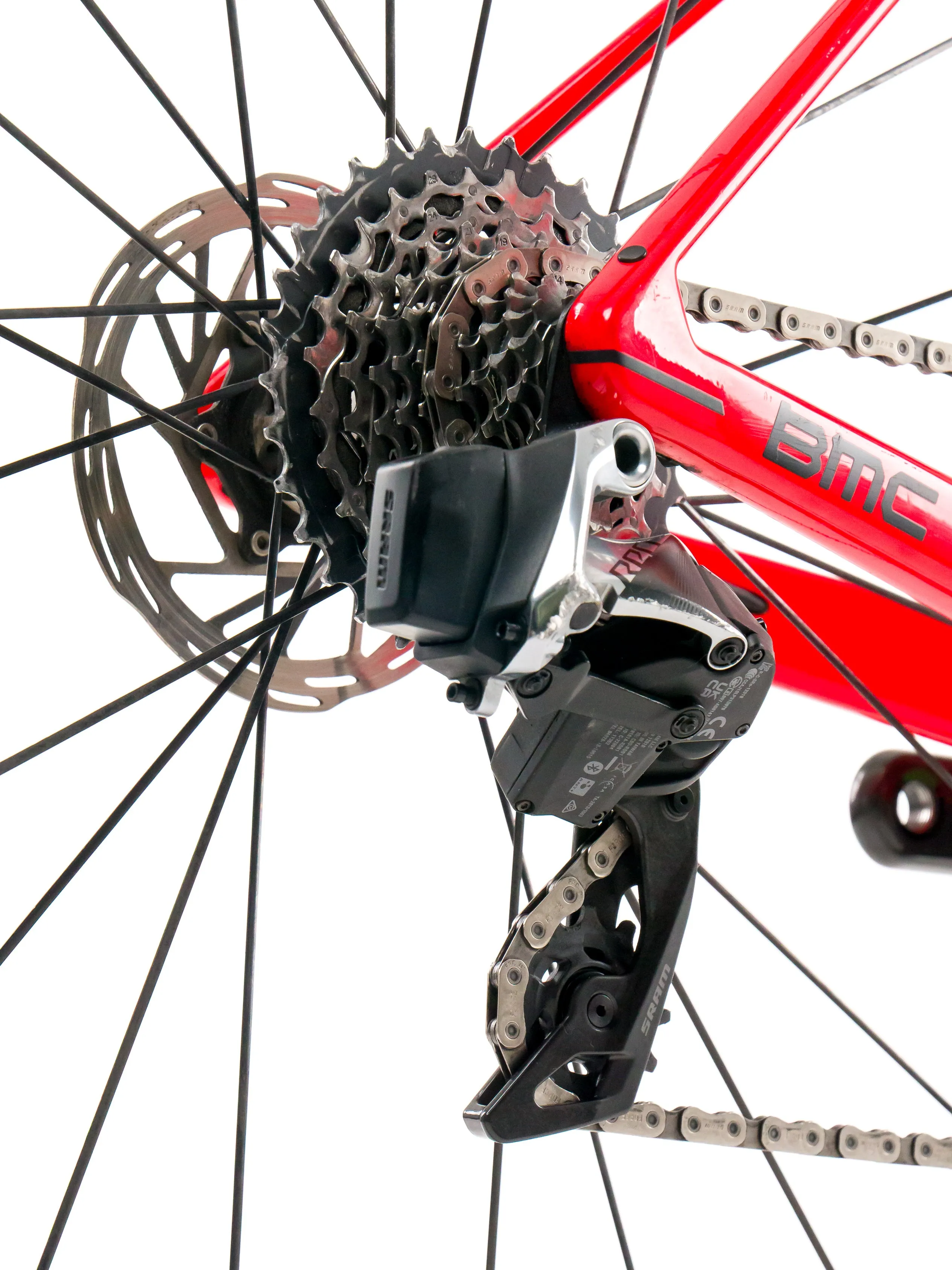 BMC Teammachine SLR01  2023 Team Tudor Pro Cycling D. Sierra size 54 Sram Red eTap AXS 2x12sp