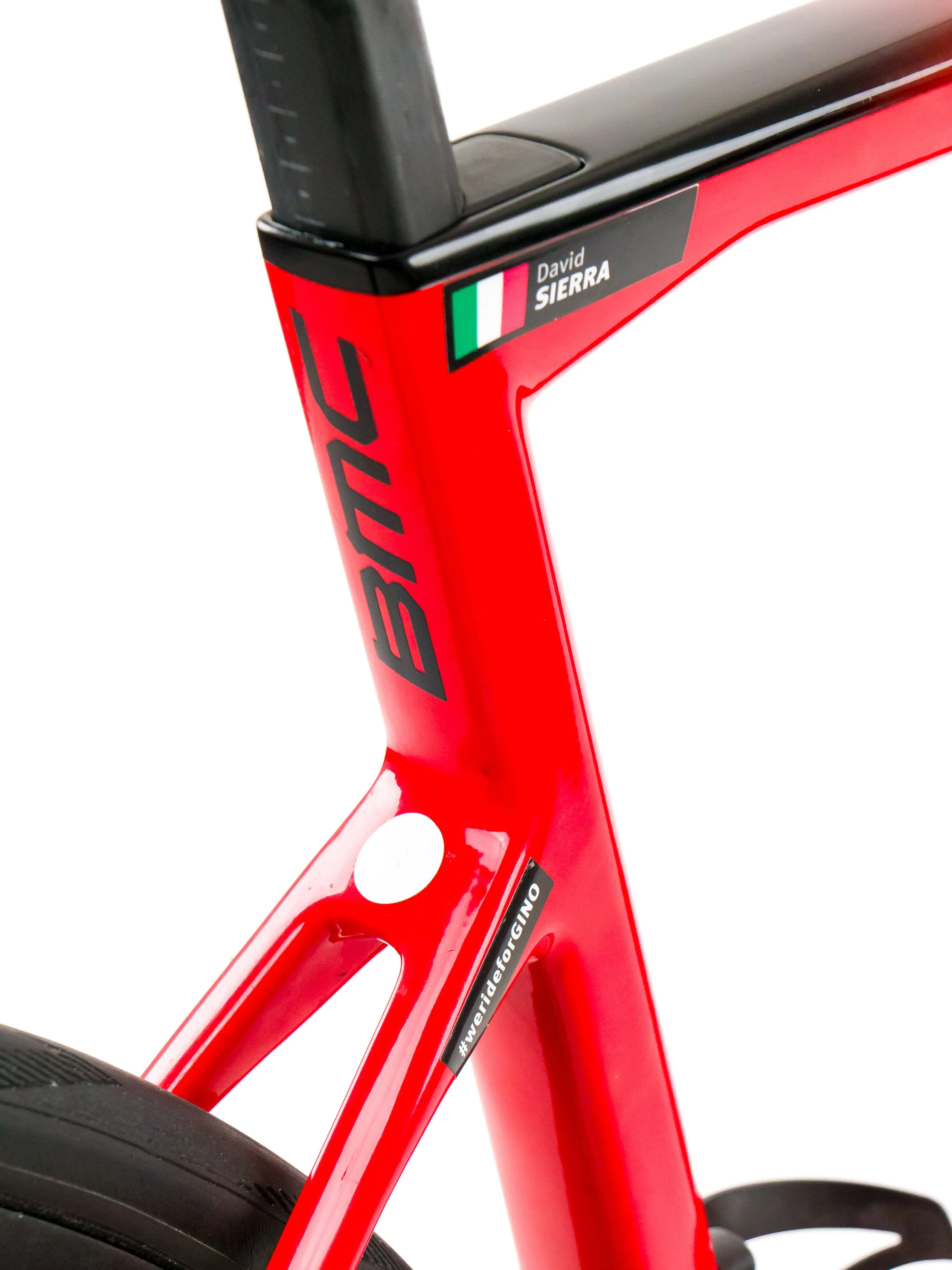 BMC Teammachine SLR01  2023 Team Tudor Pro Cycling D. Sierra size 54 Sram Red eTap AXS 2x12sp