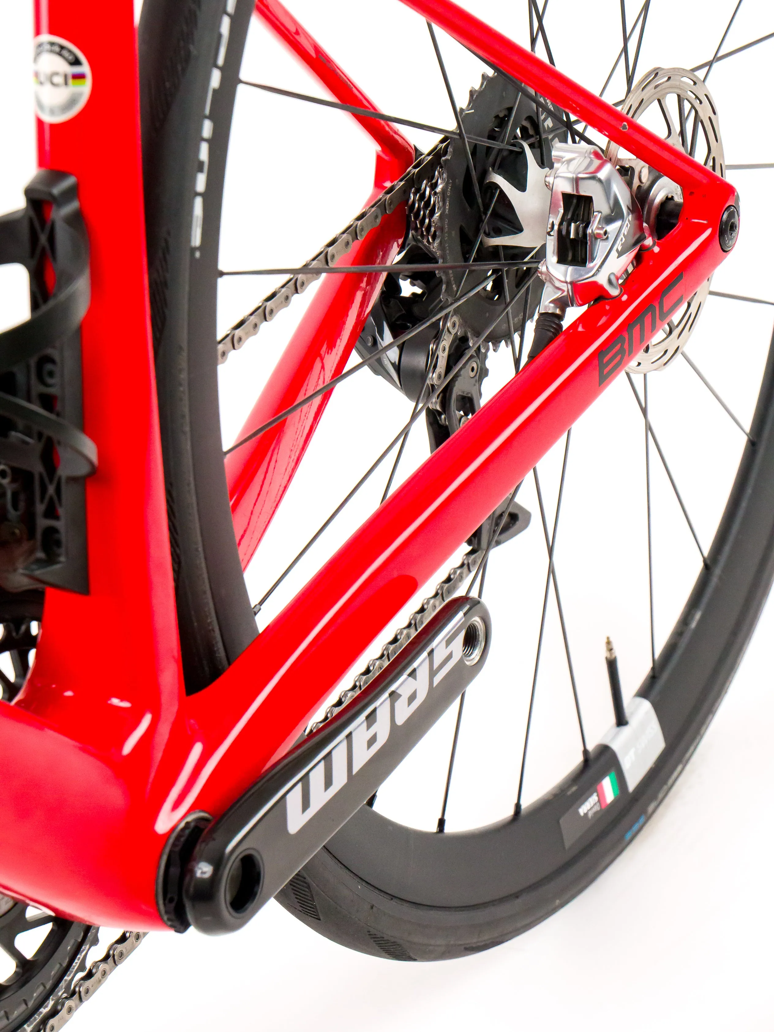 BMC Teammachine SLR01  2023 Team Tudor Pro Cycling D. Sierra size 54 Sram Red eTap AXS 2x12sp