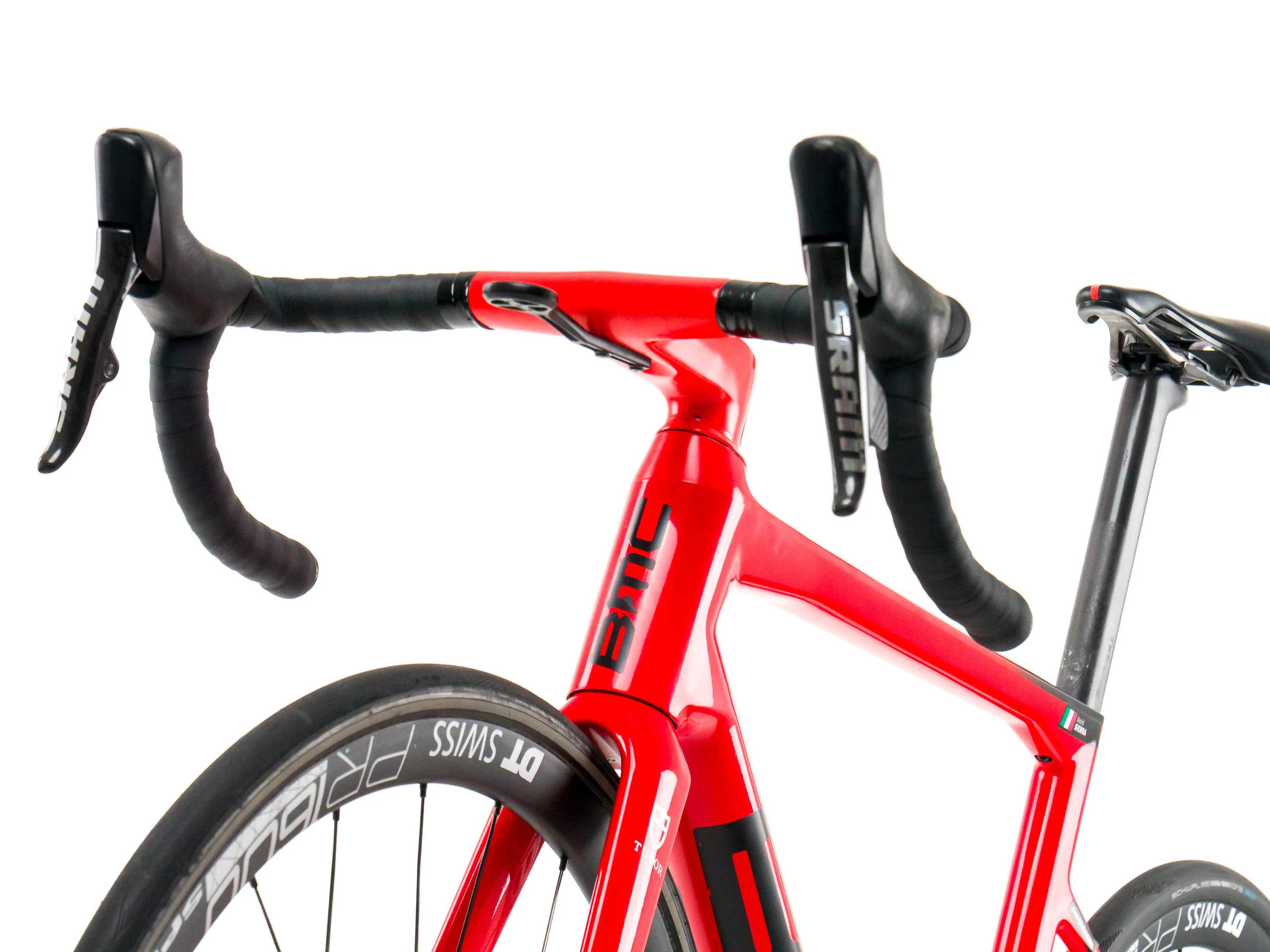 BMC Teammachine SLR01  2023 Team Tudor Pro Cycling D. Sierra size 54 Sram Red eTap AXS 2x12sp