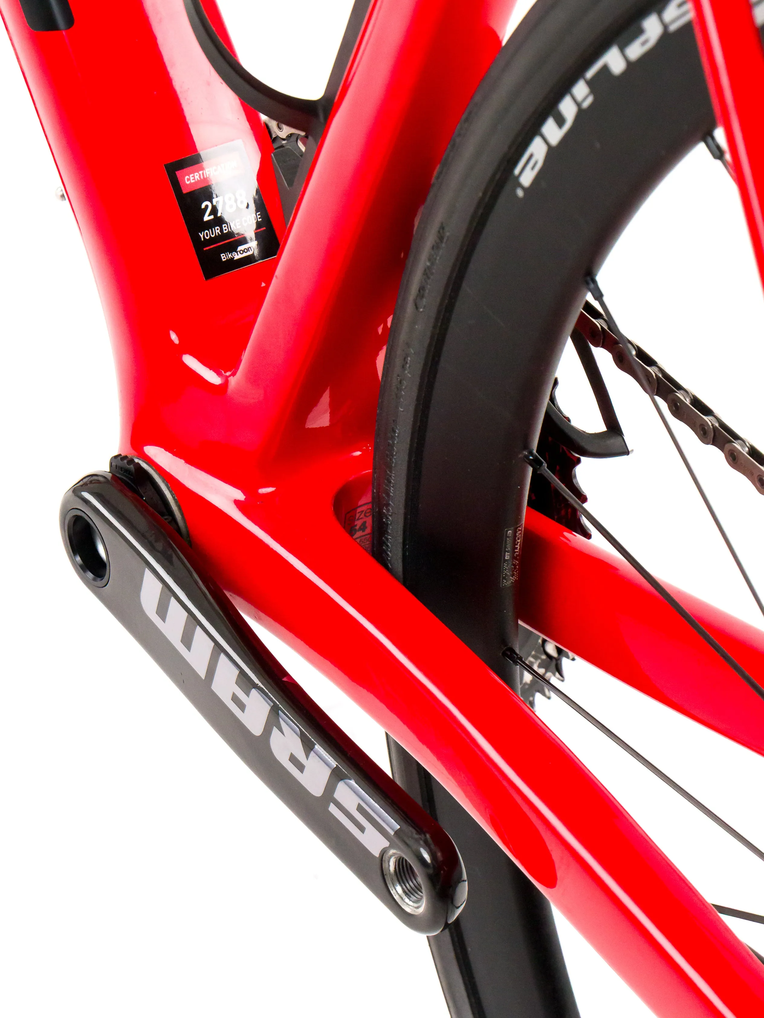 BMC Teammachine SLR01  2023 Team Tudor Pro Cycling D. Sierra size 54 Sram Red eTap AXS 2x12sp